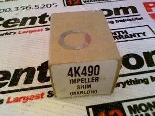 4K490 Impeller Shim 1/2IN ID .005THICK by Marlow Industries - Essential Machine Part