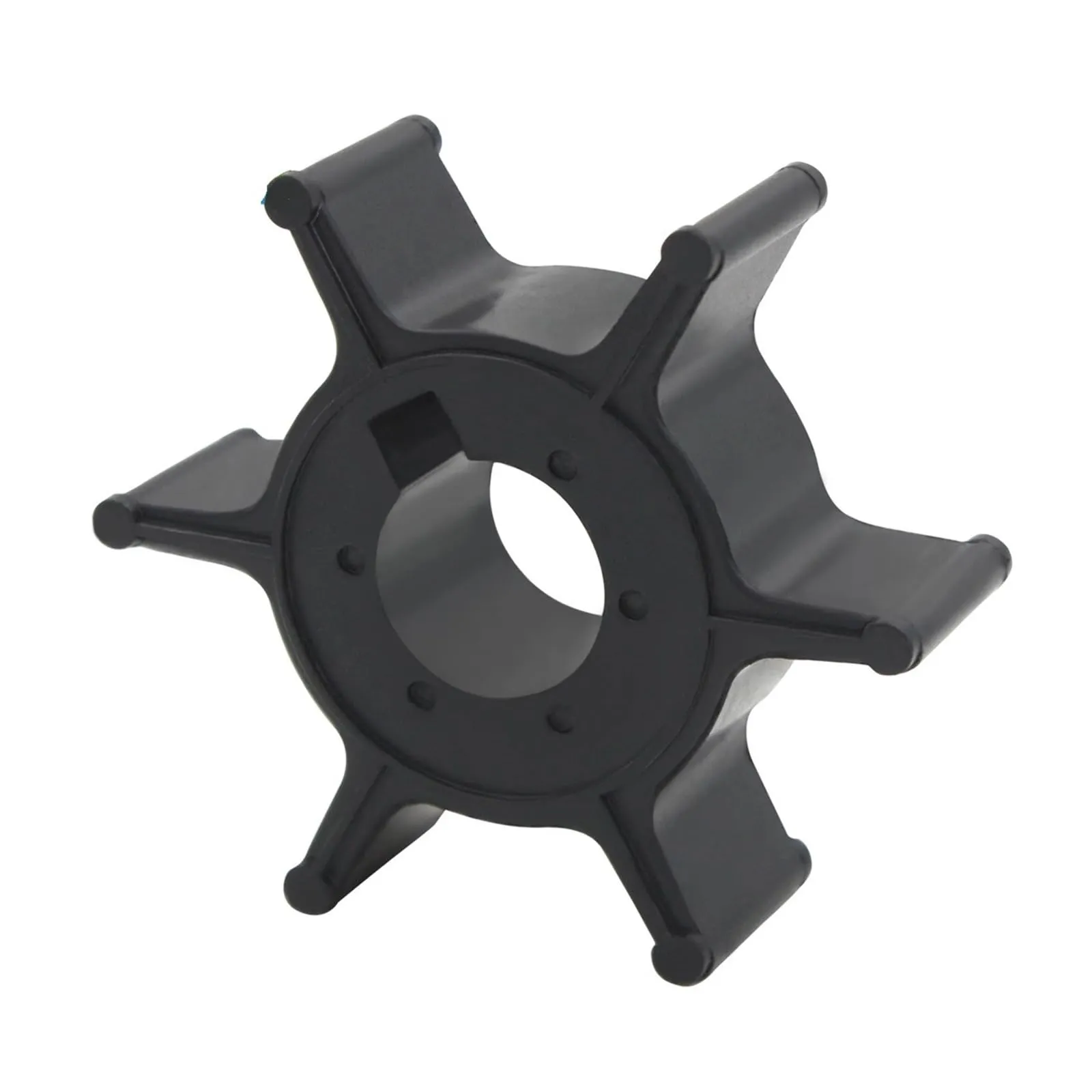 6E0-44352 Water Pump Impeller for Y-mh 4HP/5HP/6HP, Durable Rubber Replacement Part