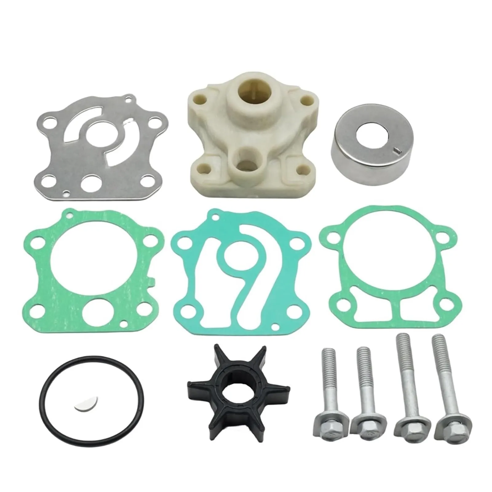 6H3-W0078 Water Pump Impeller Kit for Y-mh 50-70HP Outboard, Durable Replacement Parts