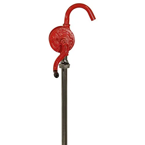 American Lubrication TIM-74 Rotary Pump, Heavy Cast Iron, 3/4' NPT Discharge, Hand Operated