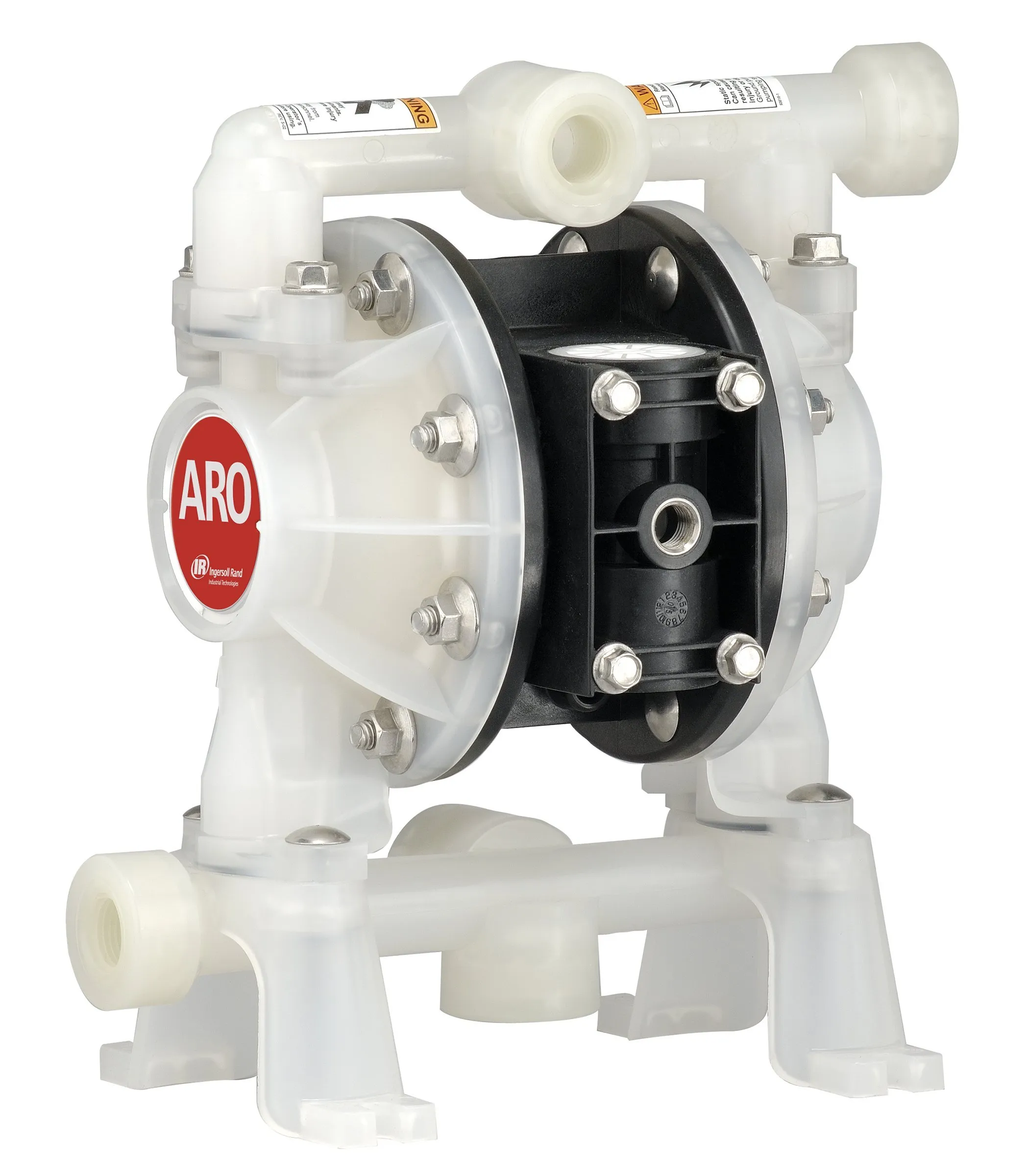 ARO PD05P-ARS-PTT-B Polypropylene Diaphragm Pump, 14 GPM, 100 PSI, Non-Metallic Connections