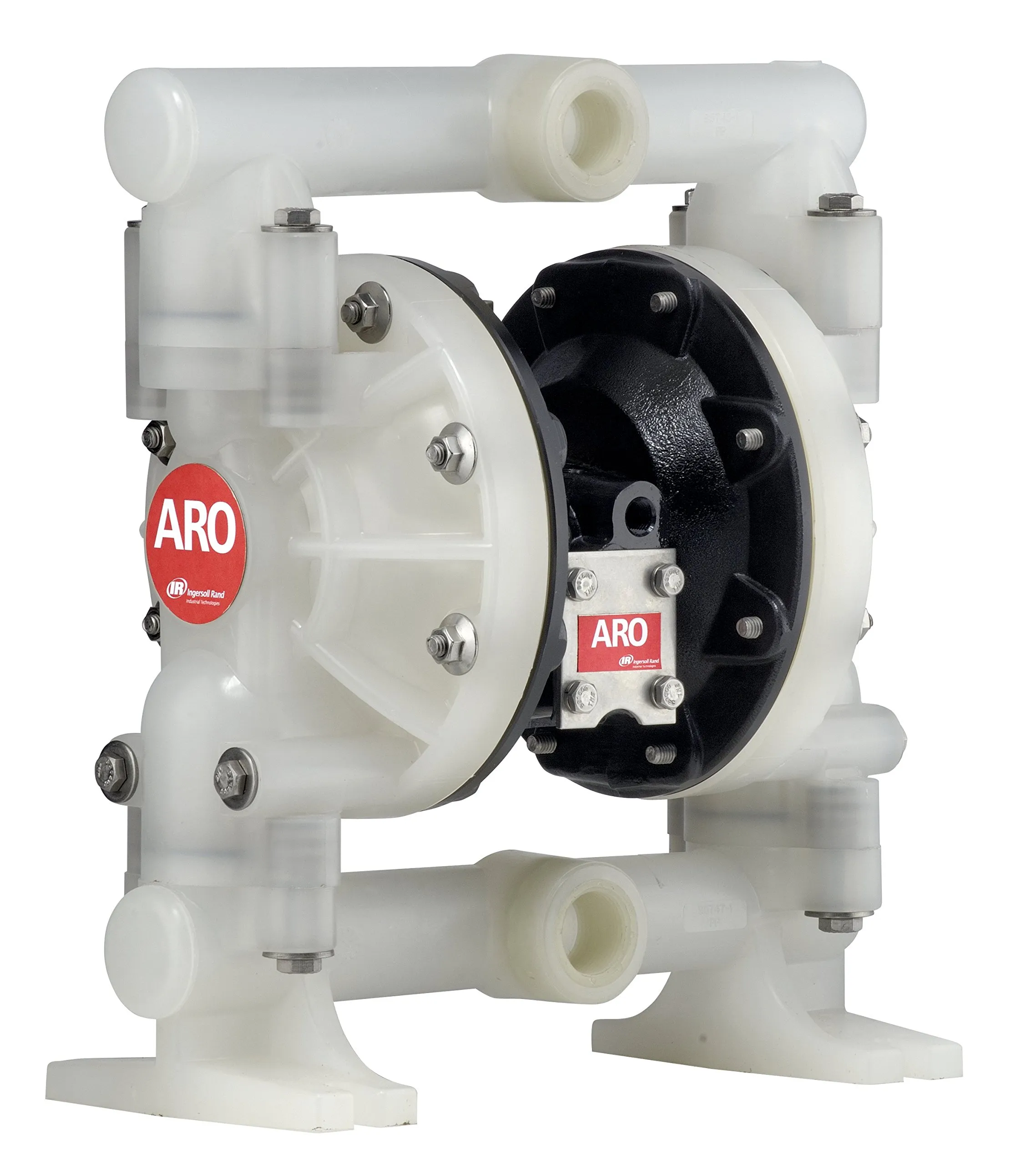 ARO Polypropylene Santoprene Diaphragm Pump, 47 GPM, 120 PSI - Durable Non-Metallic Design