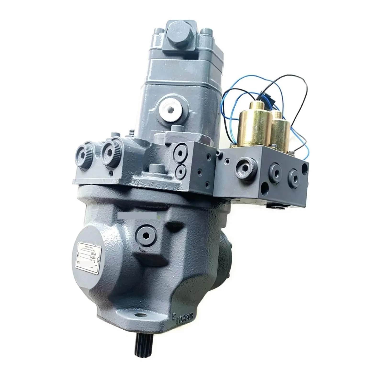 CAARLA Hydraulic Axial Piston Pump AP2D25 with Solenoid Valve, Compact & Efficient Design