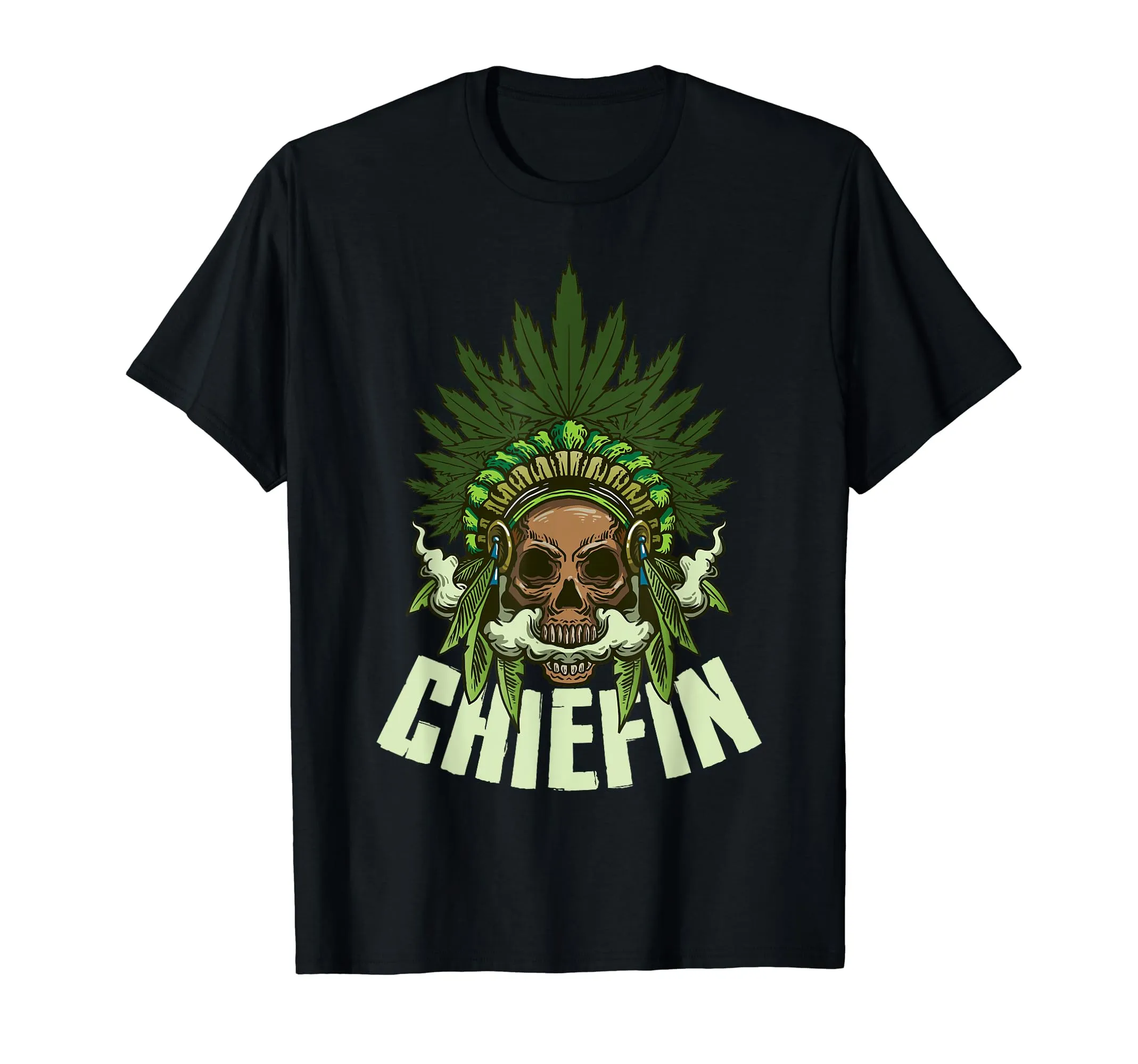 Chiefin Weed T-Shirt for Stoners