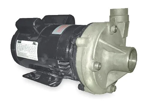 Dayton Stainless Steel 1.5 HP Centrifugal Pump 115/230V, High Flow Rates, Durable & Reliable