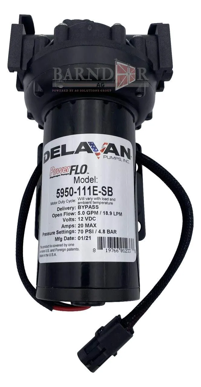 Delavan Powerflo 5950-111E-SB Heavy-Duty 60PSI Bypass Pump