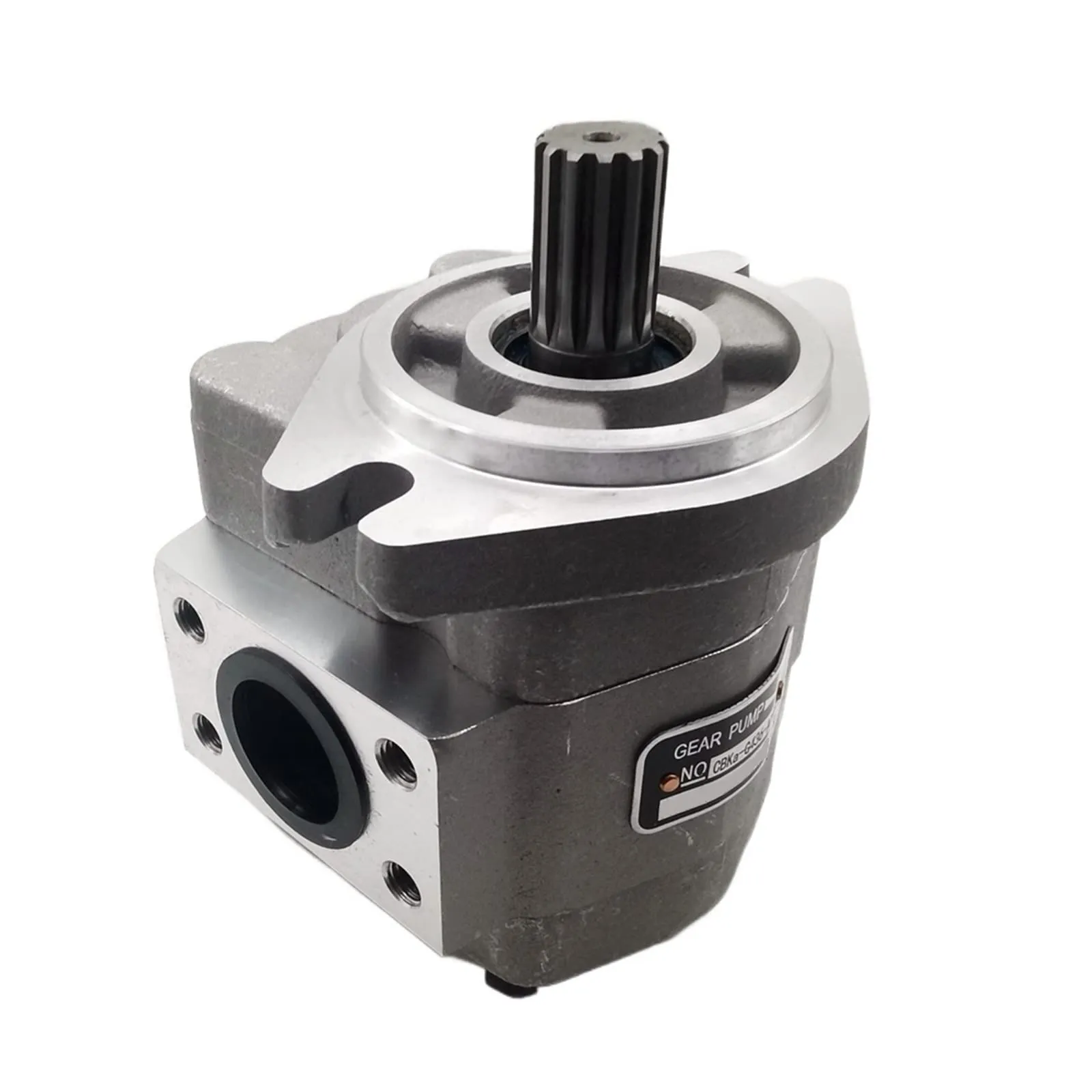 DOLUNTO Gear Pump CBKa-G436-AT L High Pressure Hydraulic Oil Pump Aluminum Alloy