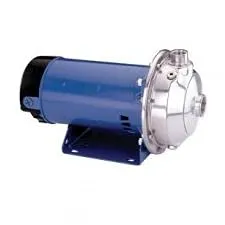 Goulds 100MS1F5B4 Centrifugal Pump, 1-1/2 HP, 3 Phase, Stainless Steel, VITON Mechanical Seal