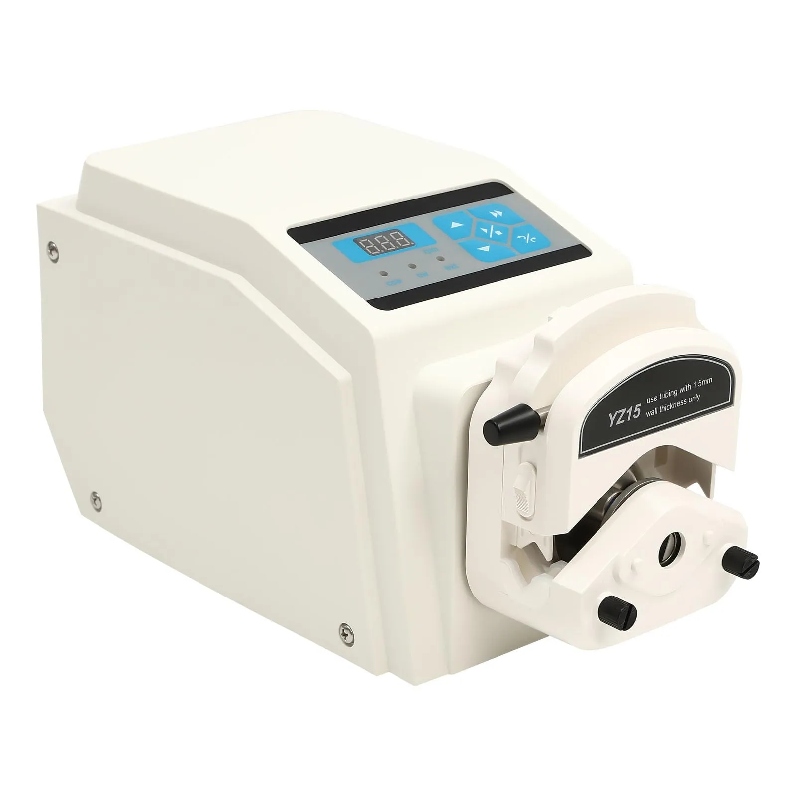 High Precision Industrial Peristaltic Pump, 0.07-380 mL/min Flow Rate, Adjustable Speed Control