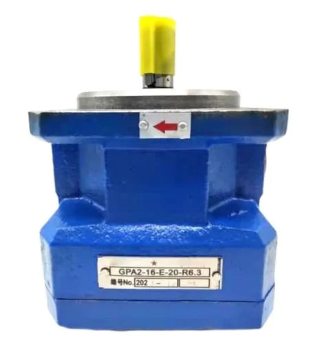 HOMISIA Gear Pump GPA2-10-E-20-R6.3, Low Noise, Electric Drive, Cast Iron, Smooth Operation