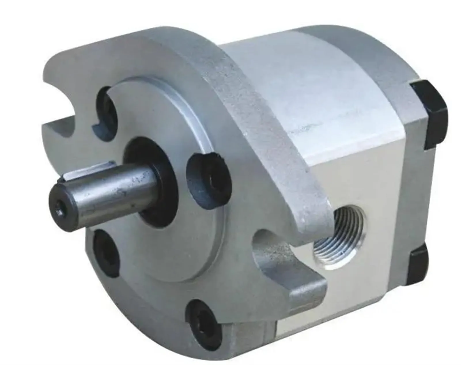 Hydraulic Gear Pump 6cc Displacement High Pressure Simplex Gear Oil Pump Model HGP-1A-F6