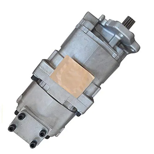 Hydraulic Gear Pump for Komatsu Bulldozer D475A-2, Part Numbers 705-52-42170, 705-52-42110