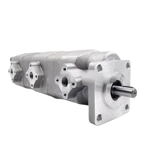 Hydraulic Gear Pump HGP-222A High Pressure Triptych Gear Pump 2L Integral Structure