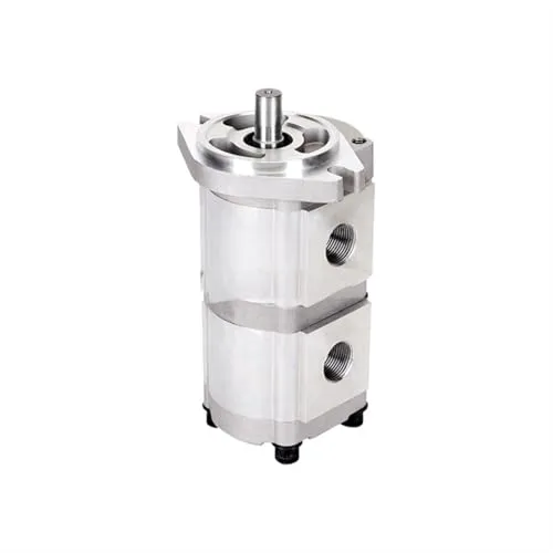 Hydraulic Gear Pump HGP-33A-F28-28R Double Gear Pump, High Pressure, Flange Mounted, Durable