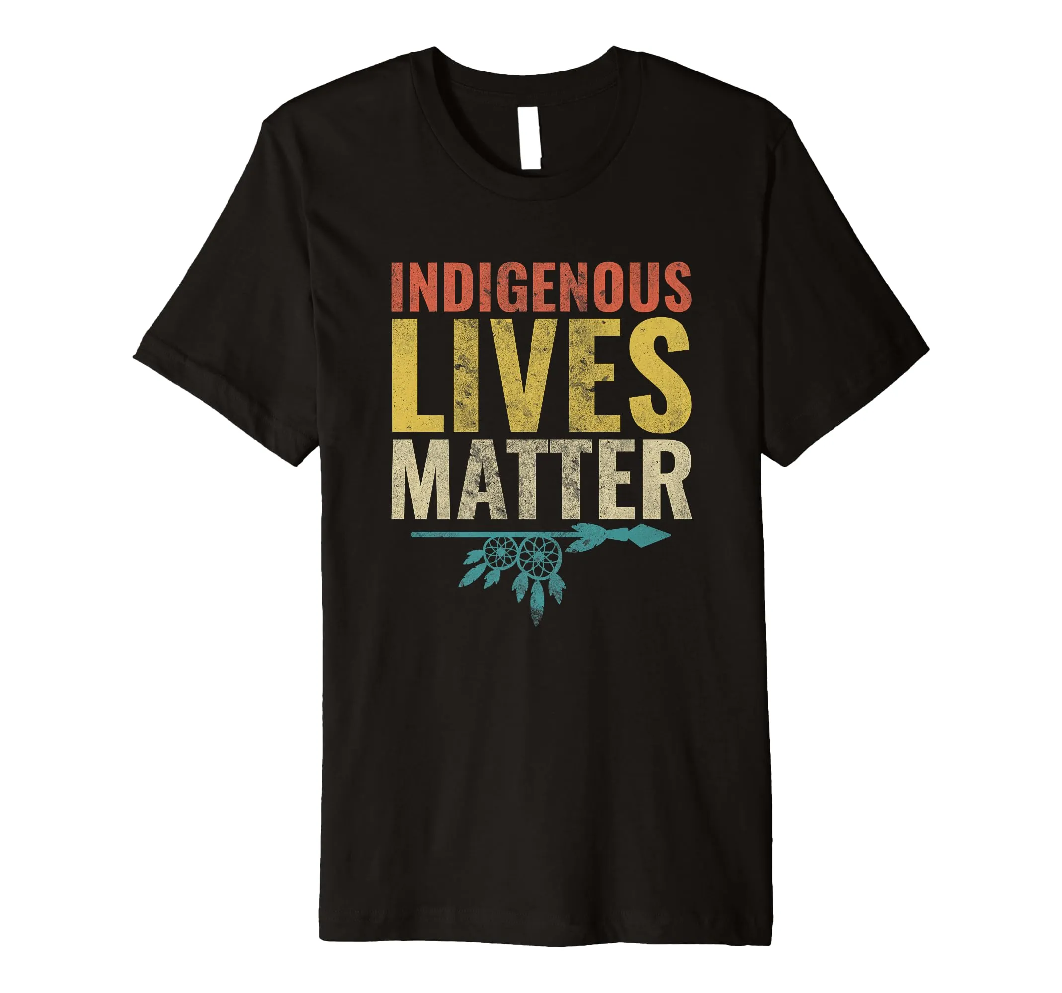 Indigenous Lives Matter Native American Day T-Shirt - Camouflage Style, Men’s & Women’s Fit