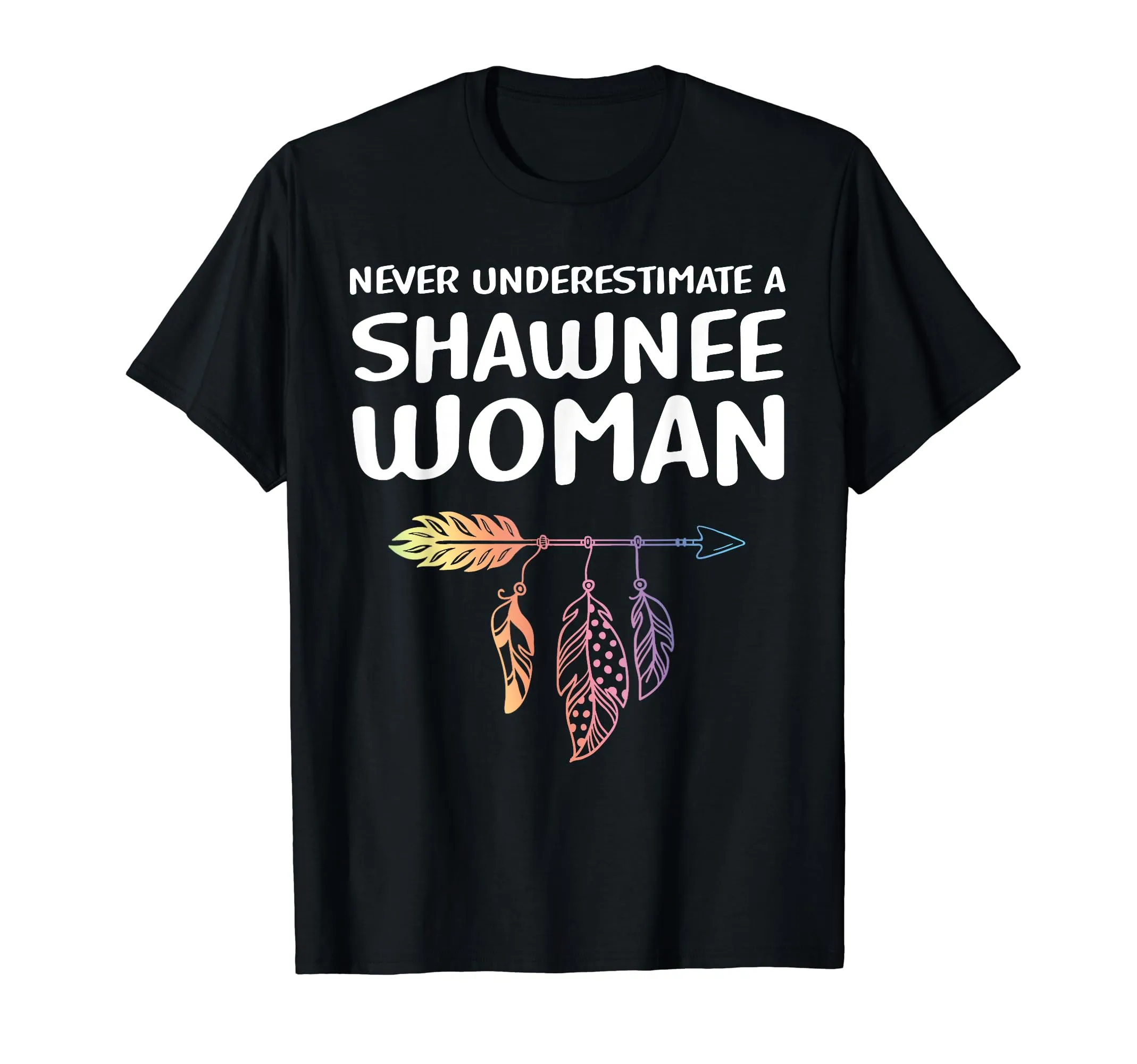 Indigenous People Tee Native American Shawnee Woman T-Shirt - Lightweight & Classic Fit