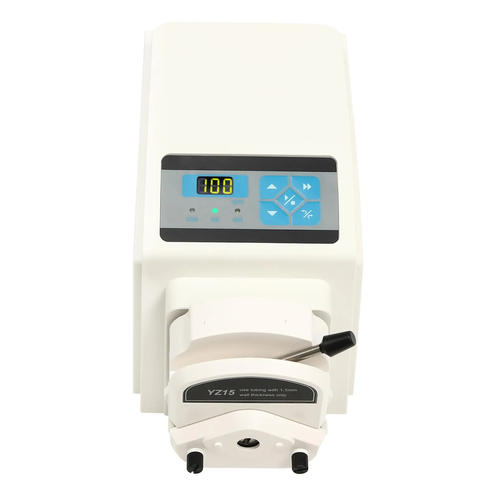 Intelligent Peristaltic Pump - Variable Speed, High Flow Rate, Digital Display, 90V-260V AC