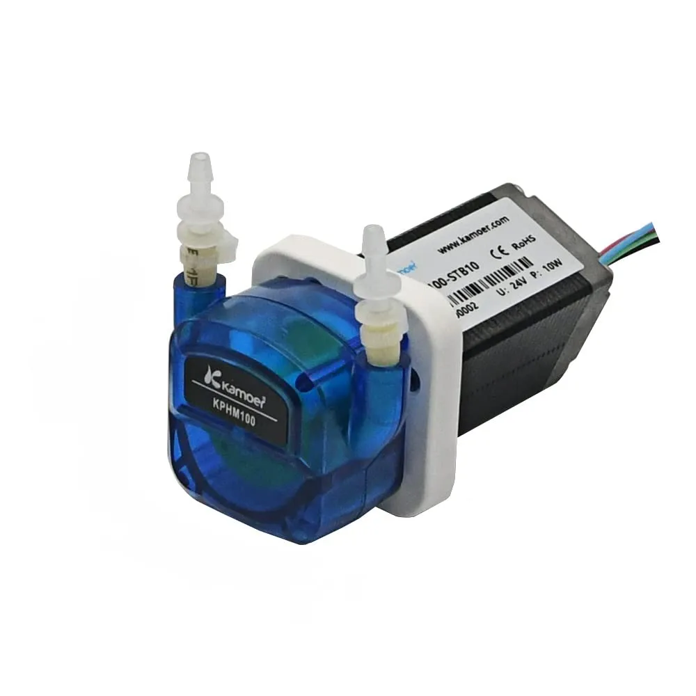 Kamoer 24V Peristaltic Pump, High-Precision Liquid Dosing 0-180ml/min, 3mm ID x 5mm OD