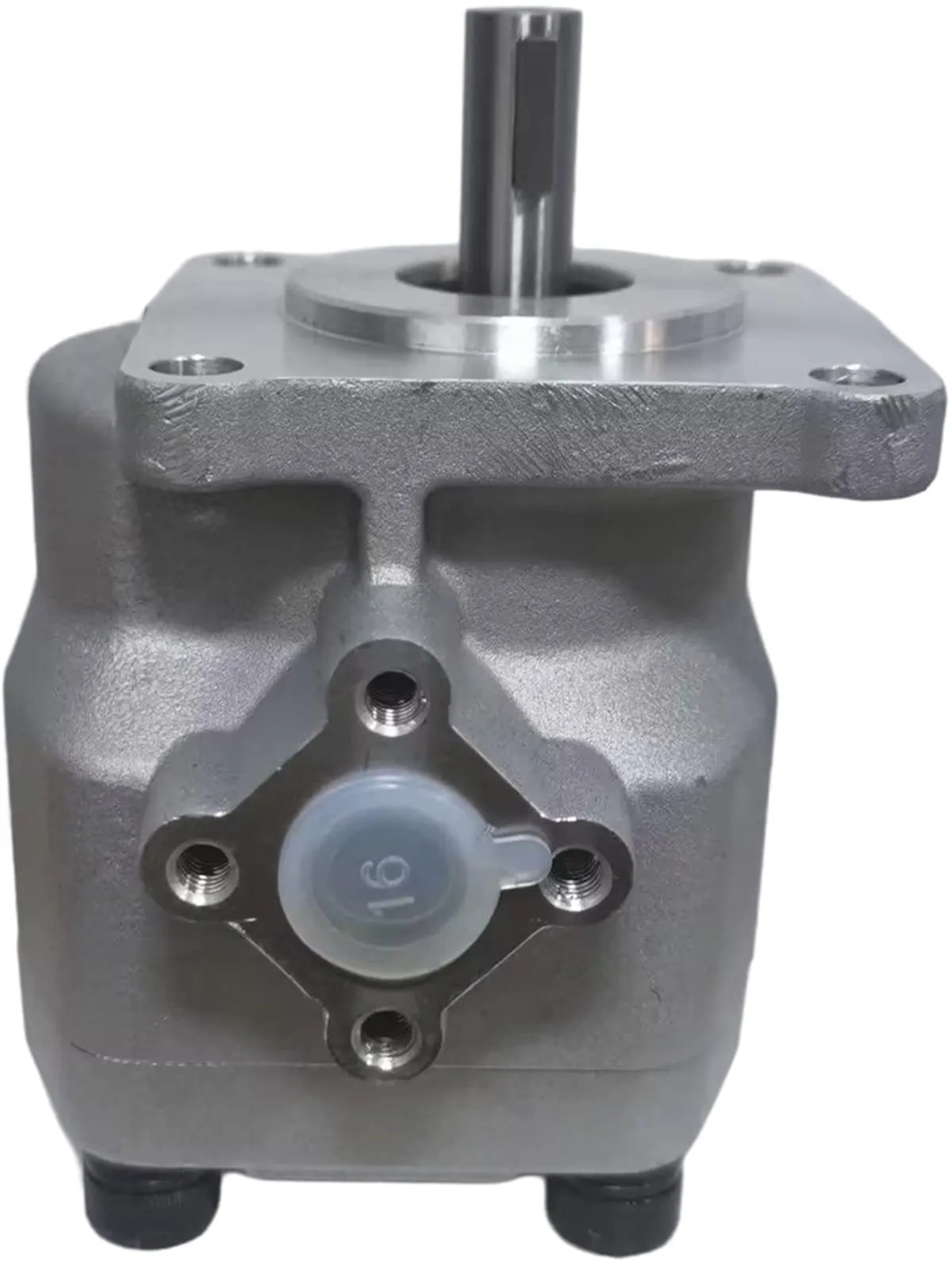 KIRANDY HGP-2A-F6R Gear Pump, 21MPa Pressure, 2-12L/min Displacement, Durable Cast Aluminum