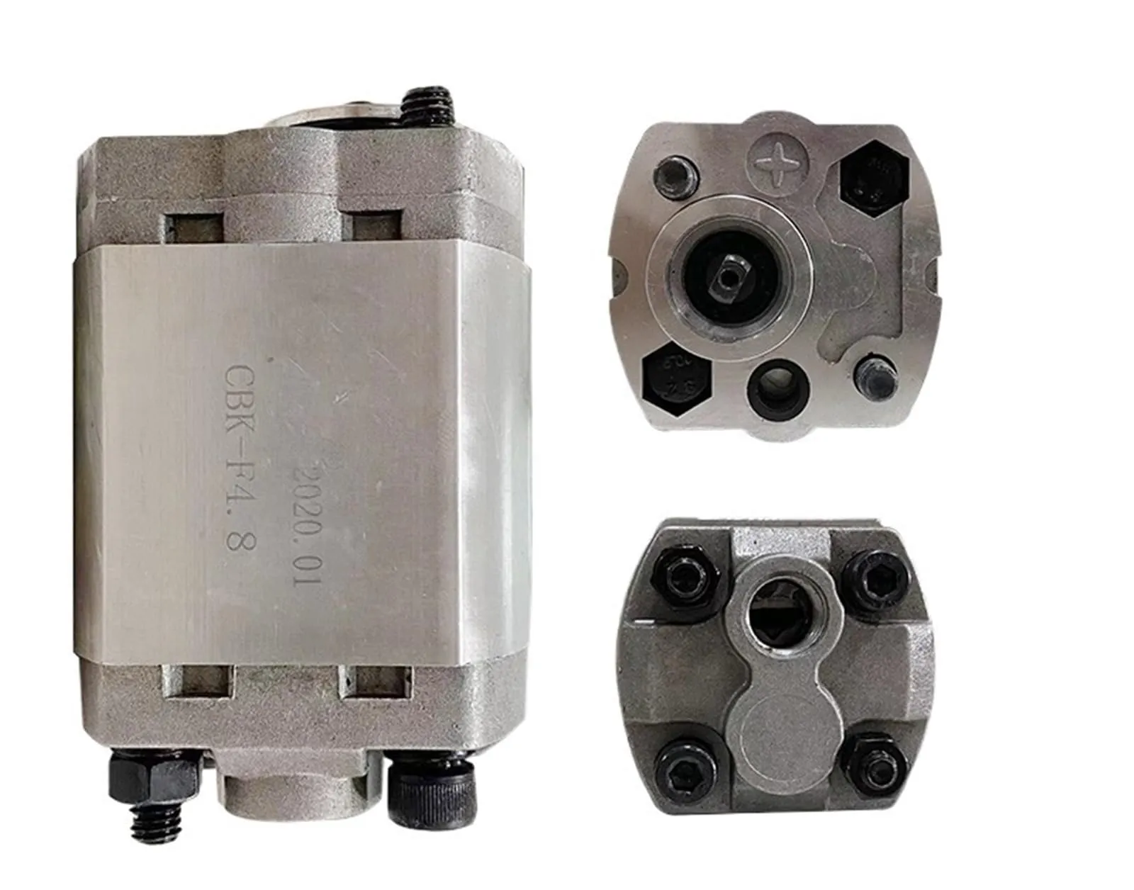 KIRANDY Micro Gear Pump CBK-1.6/2.1, Aluminum Alloy, Low Noise, High Efficiency Hydraulic Pump