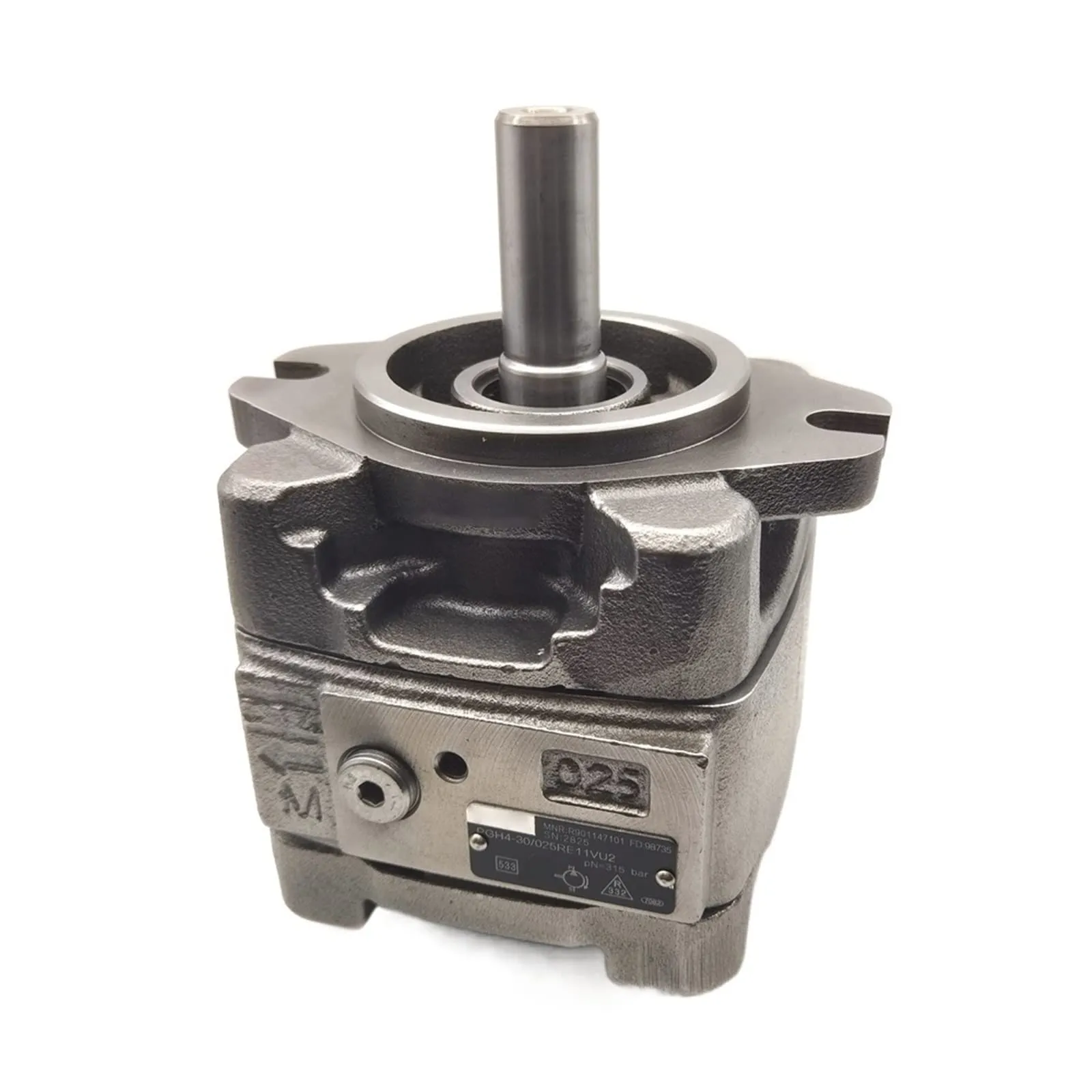 KIRANDY PGH4-30/025RE11VU2 High Pressure Gear Pump for Industrial Hydraulic Applications