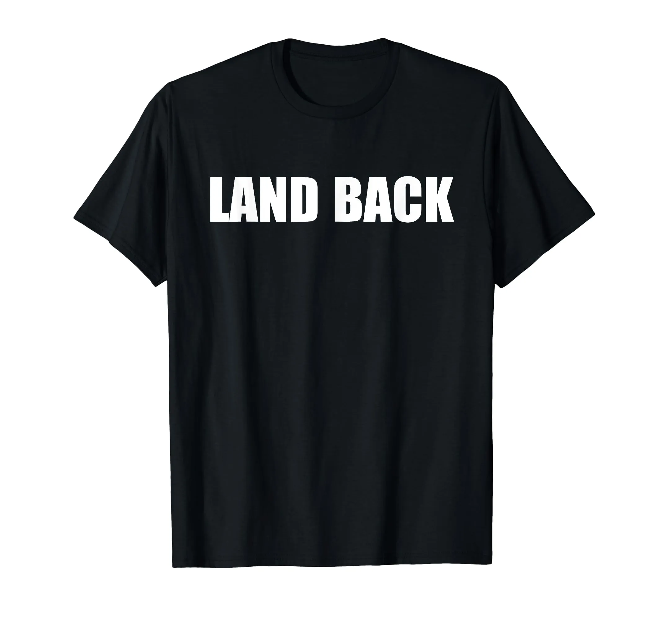 Land Back Movement Native American T-Shirt - Solidarity, Lightweight, Classic Fit, #landback