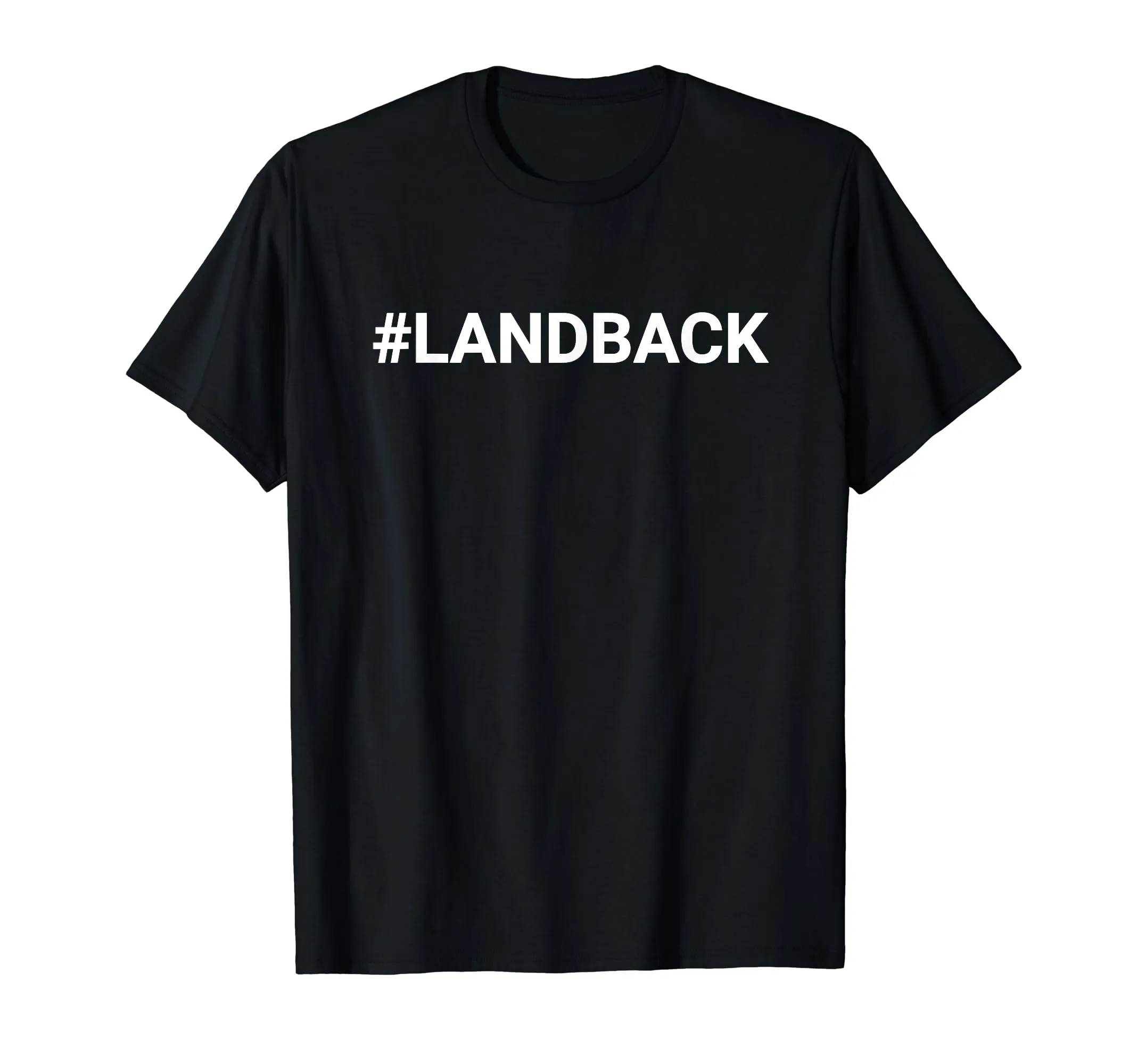 Land Back Movement T-Shirt - Native American Solidarity Tee, Lightweight, Classic Fit, #landback