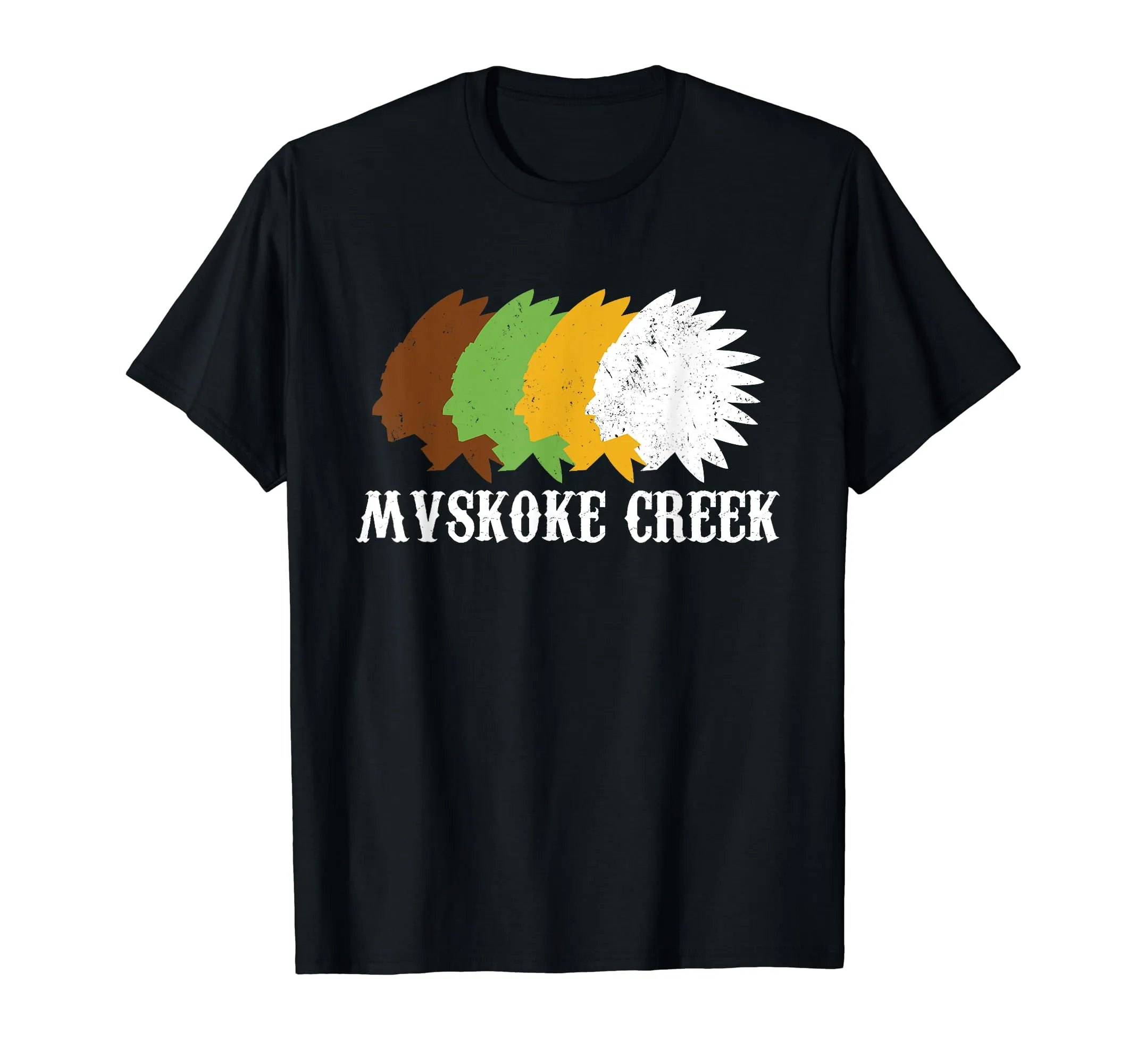 Mvskoke Creek Native American T-Shirt for Men, Women, Kids