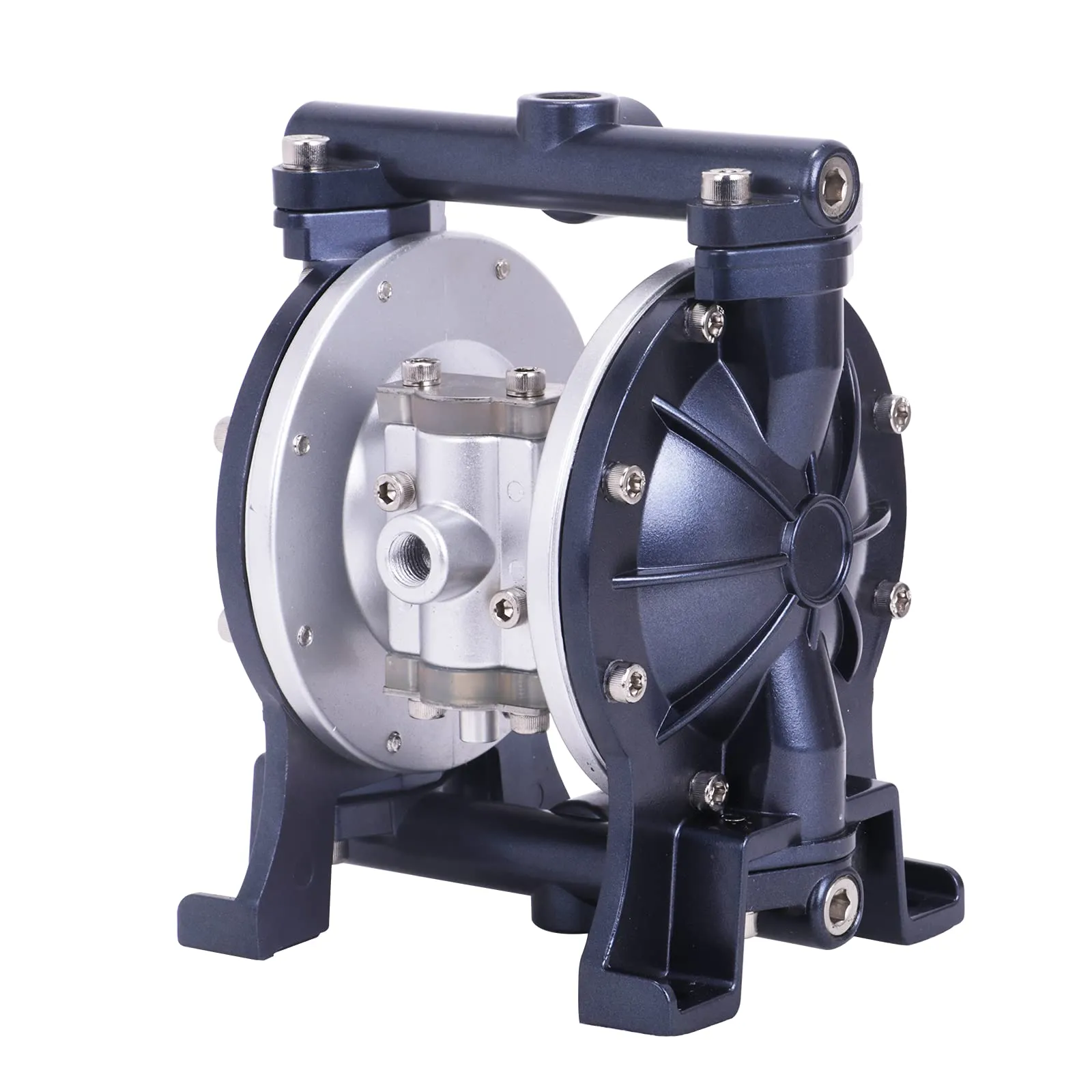 MXBAOHENG Air-Operated Diaphragm Pump 3/8' Inlet & Outlet, 18L/min for Chemical Industrial Use