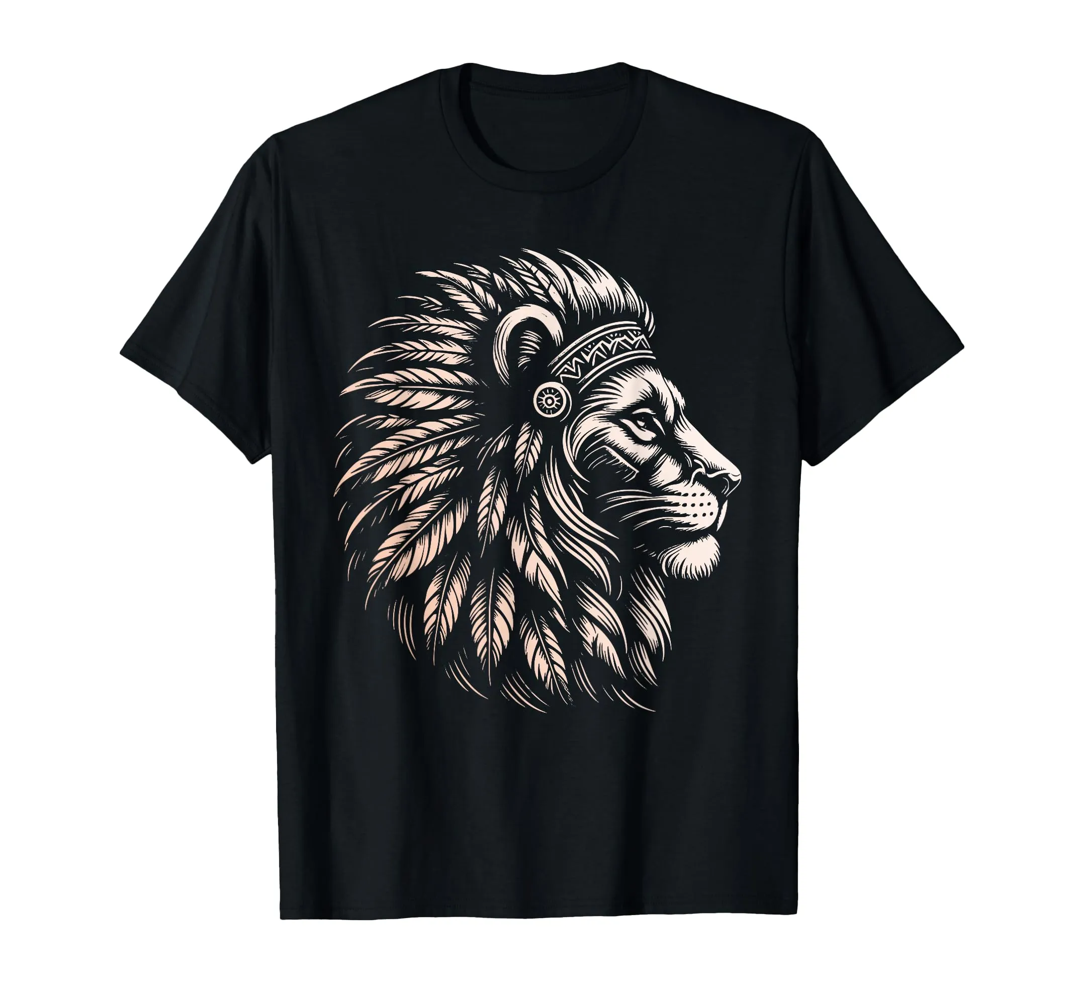 Native American Cherokee Lion T-Shirt for Men & Women - Celebrate Indigenous Pride