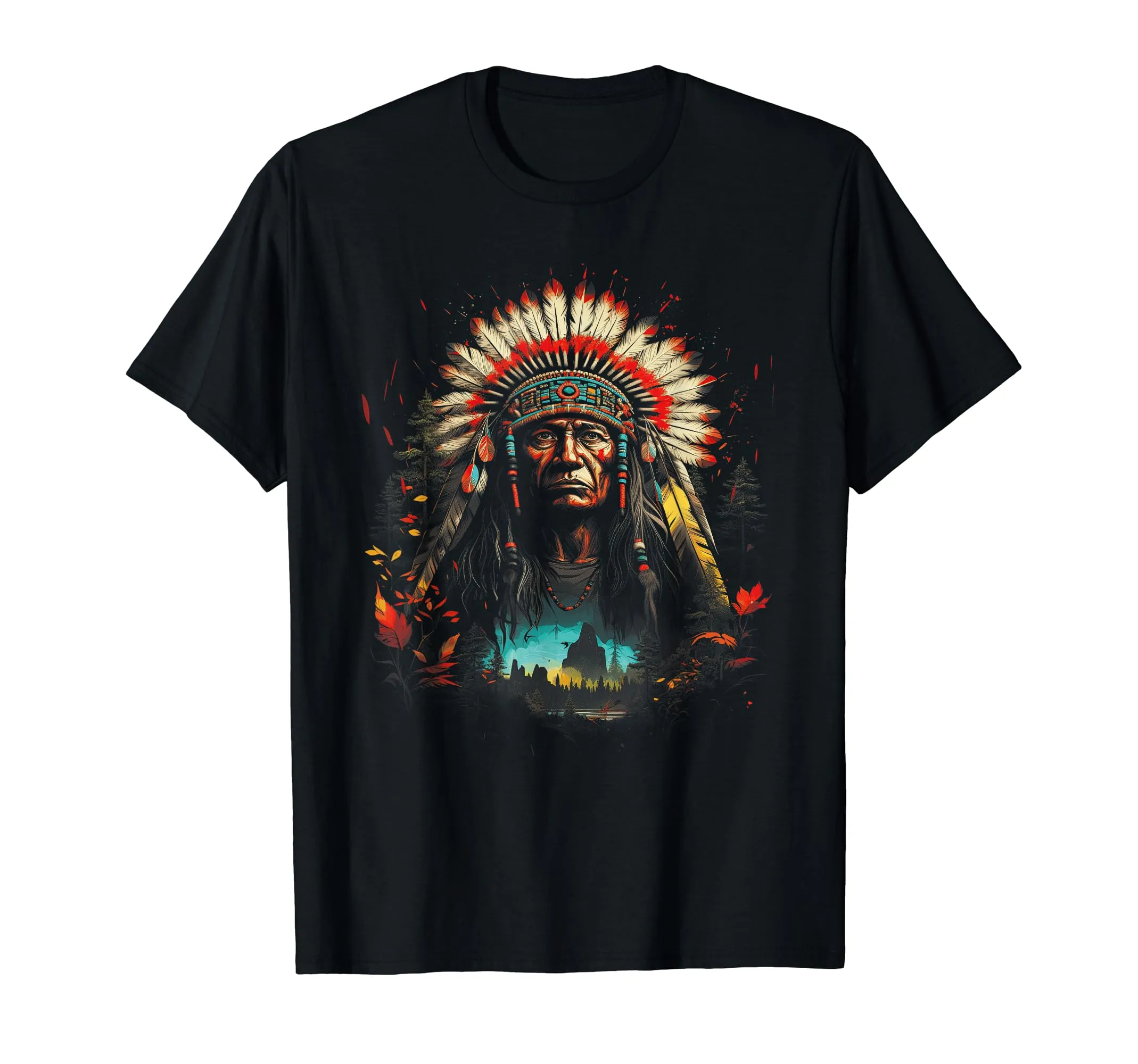 Native American Chief Sioux T-Shirt