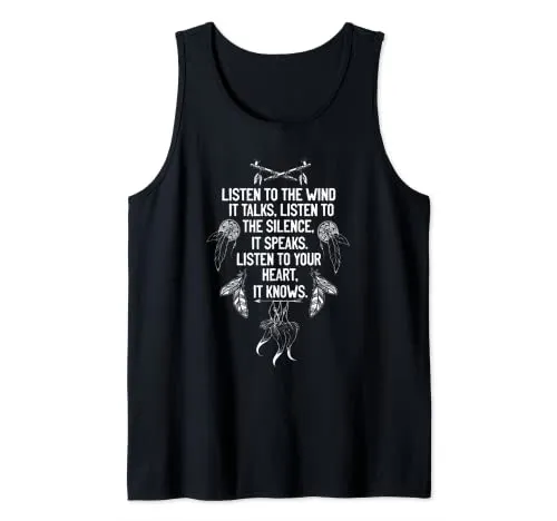 Native American Dreamcatcher Poem Women's Tank Top - Lightweight, Classic Fit, Perfect Gift