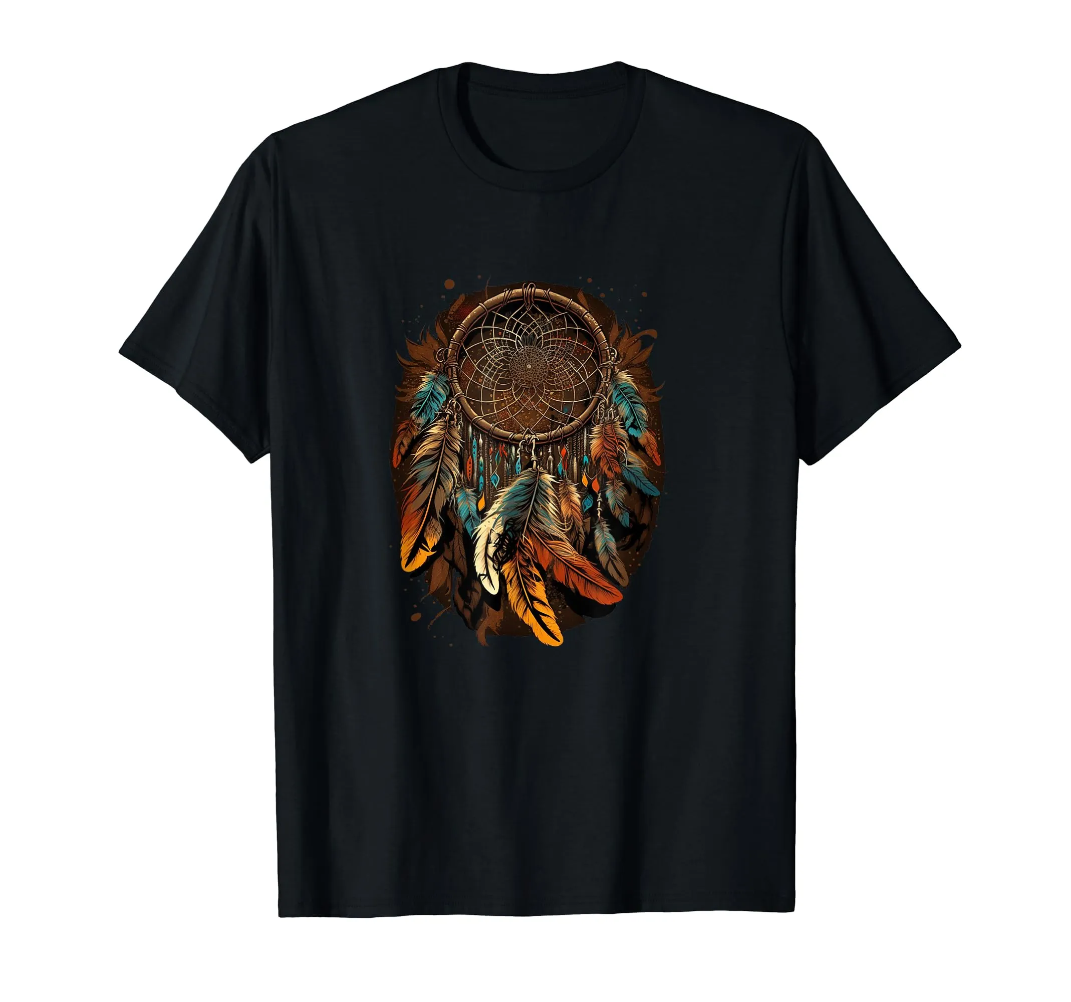 Native American Dreamcatcher T-Shirt - Celebrate Indigenous Culture, Lightweight Classic Fit