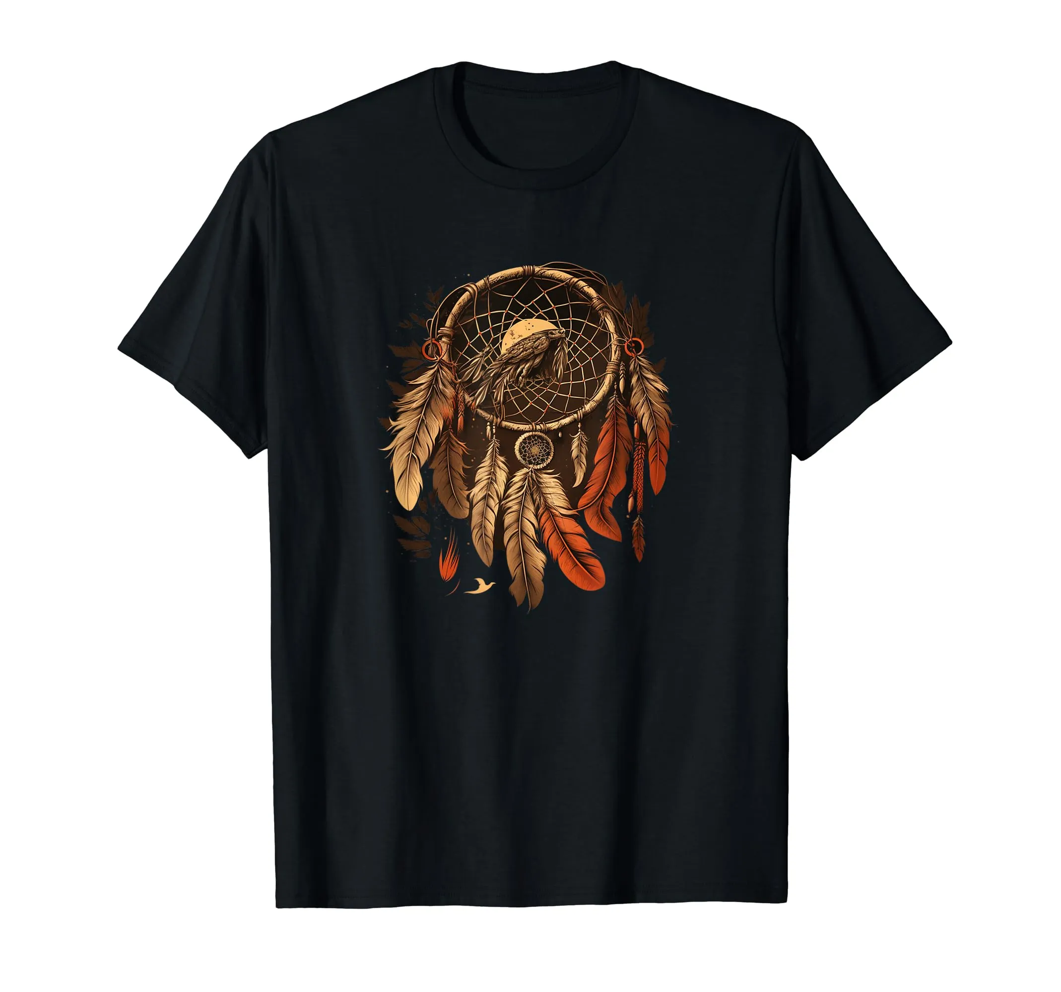 Native American Dreamcatcher T-Shirt for Indigenous Peoples Day - Lightweight Classic Fit