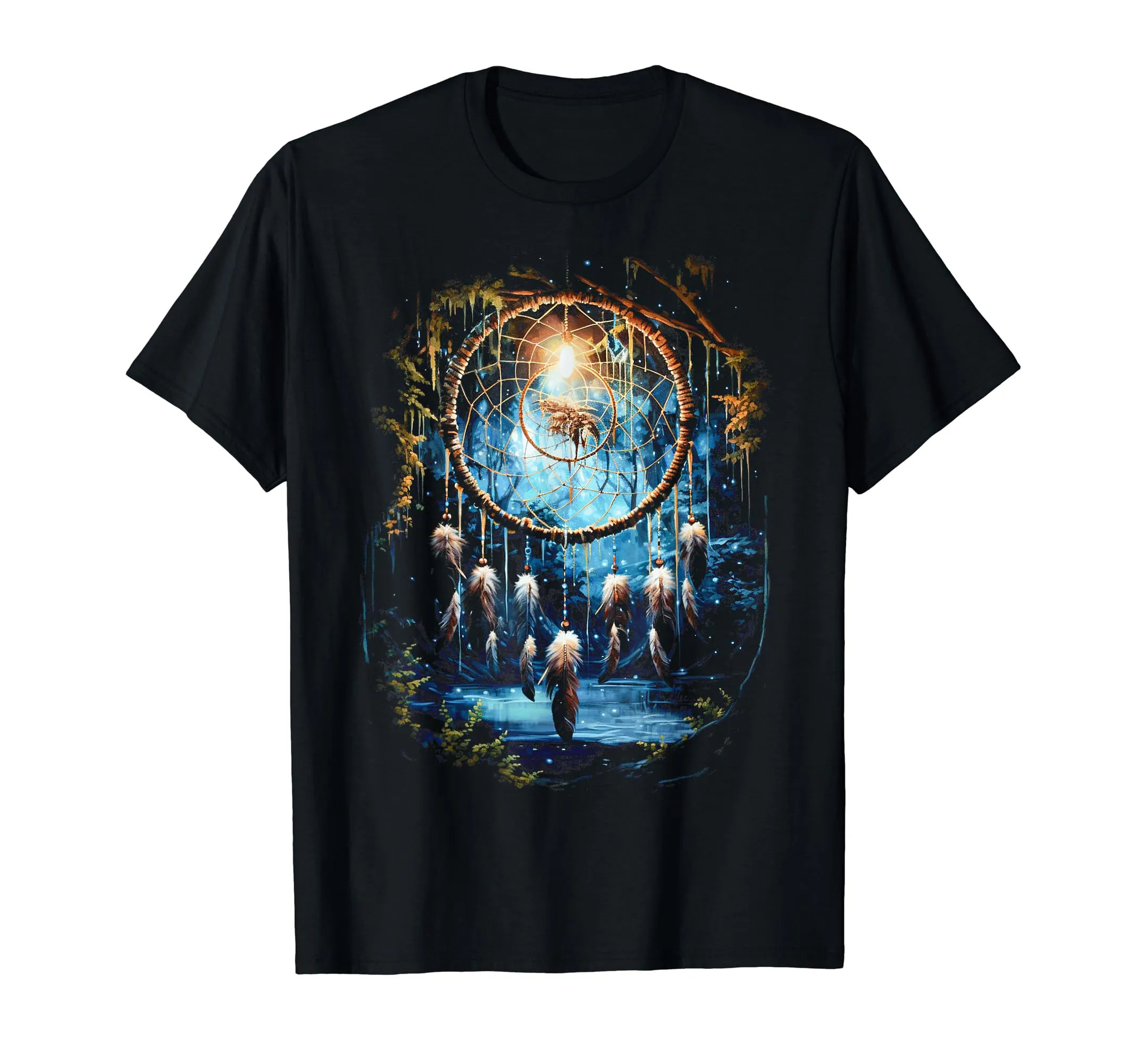 Native American Dreamcatcher T-Shirt in Classic Fit for Cultural Pride