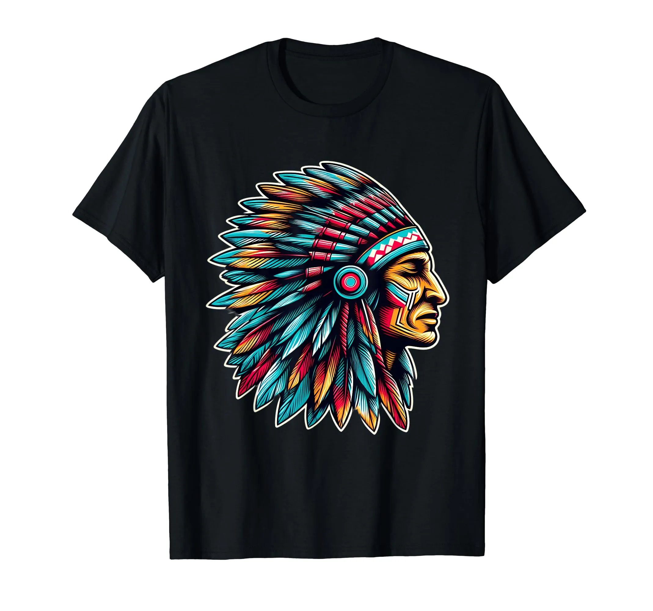 Native American Headdress T-Shirt