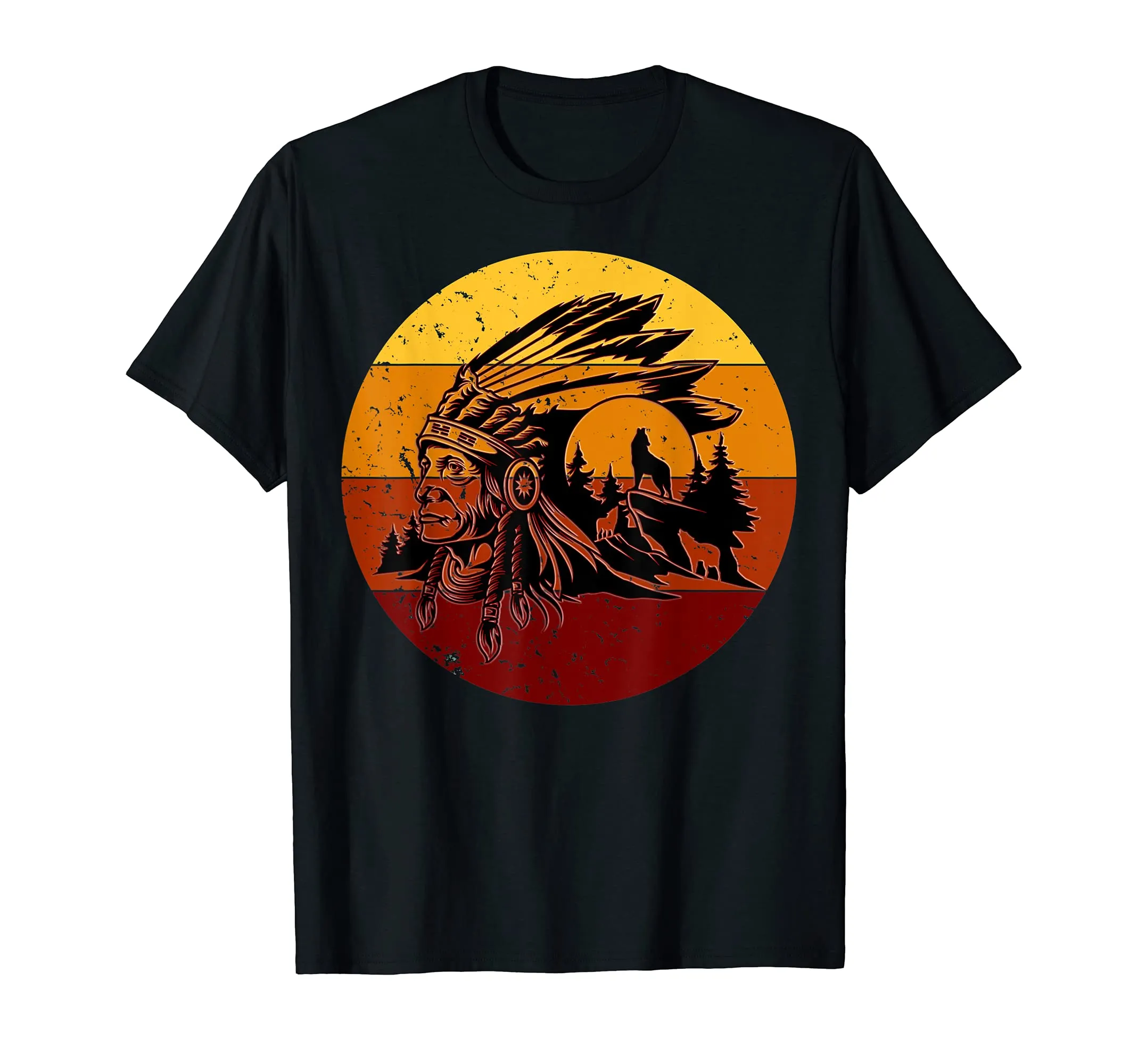 Native American Indian Indigenous Traditional Art Regalia T-Shirt for All Ages