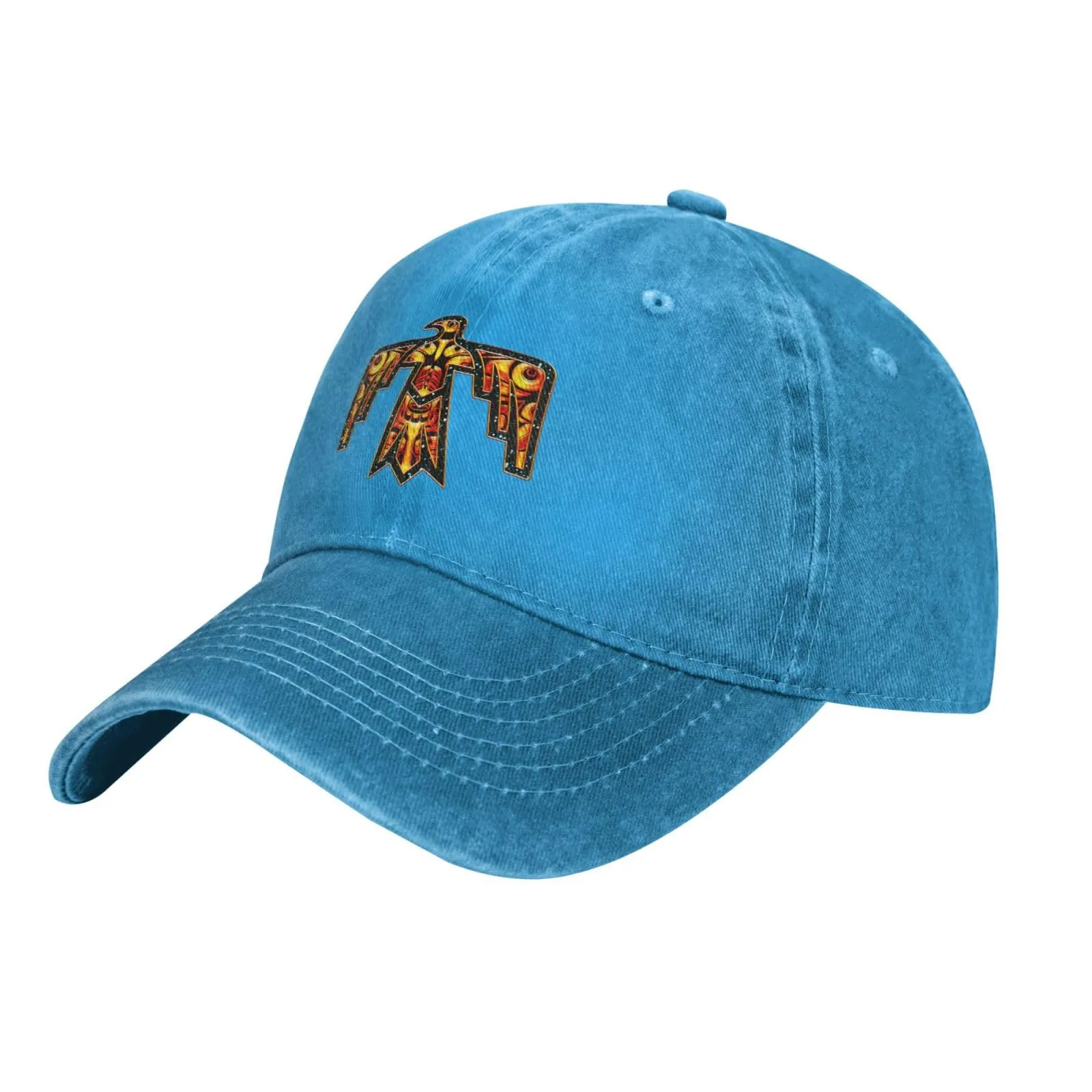 Native American Indian Thunderbird Unisex Adjustable Baseball Cap - Classic Trucker Hat