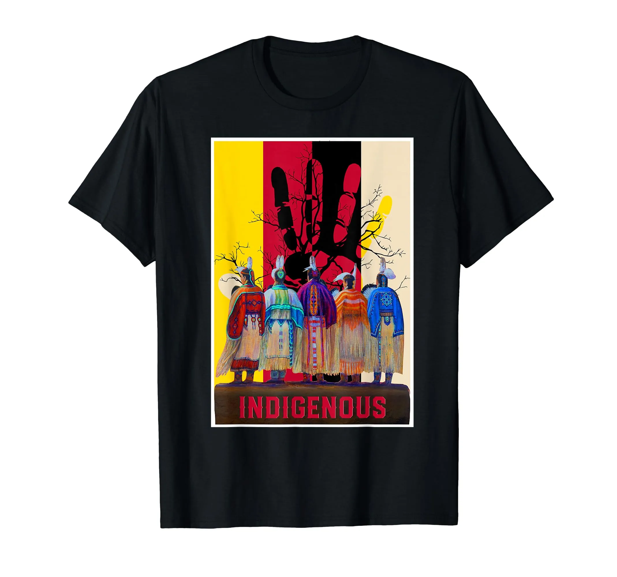 Native American Indigenous People T-Shirt - Lightweight, Classic Fit for Everyday Wear