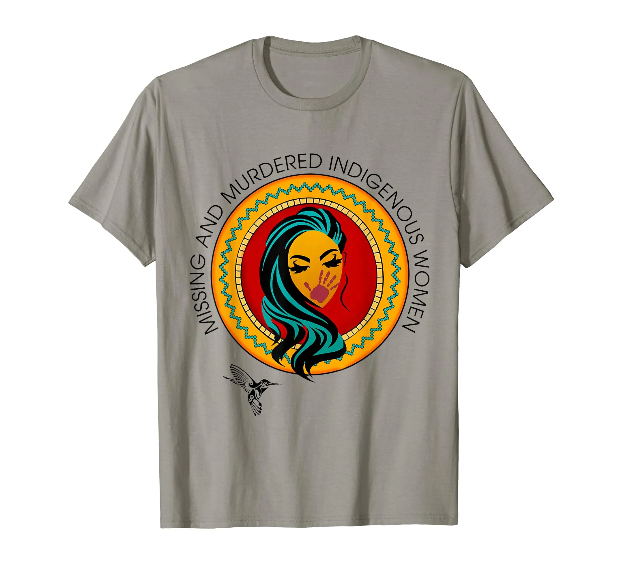 Native American T-Shirt for Missing and Murdered Indigenous Women, Lightweight Classic Fit