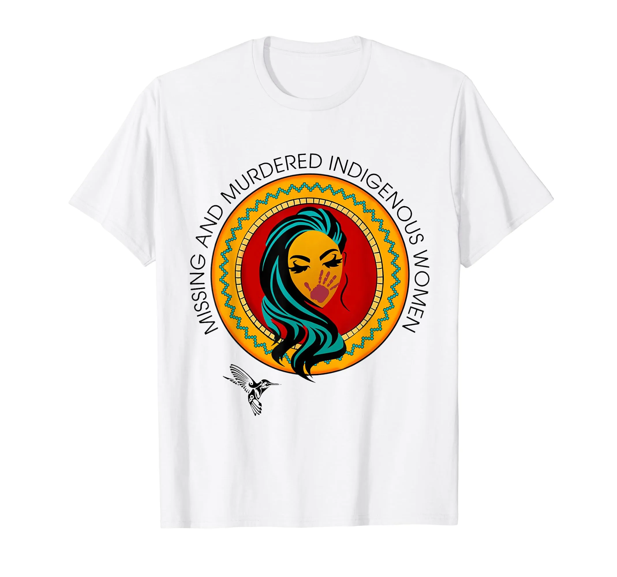 Native American T-Shirt: Missing And Murdered Indigenous Women, Lightweight, Classic Fit