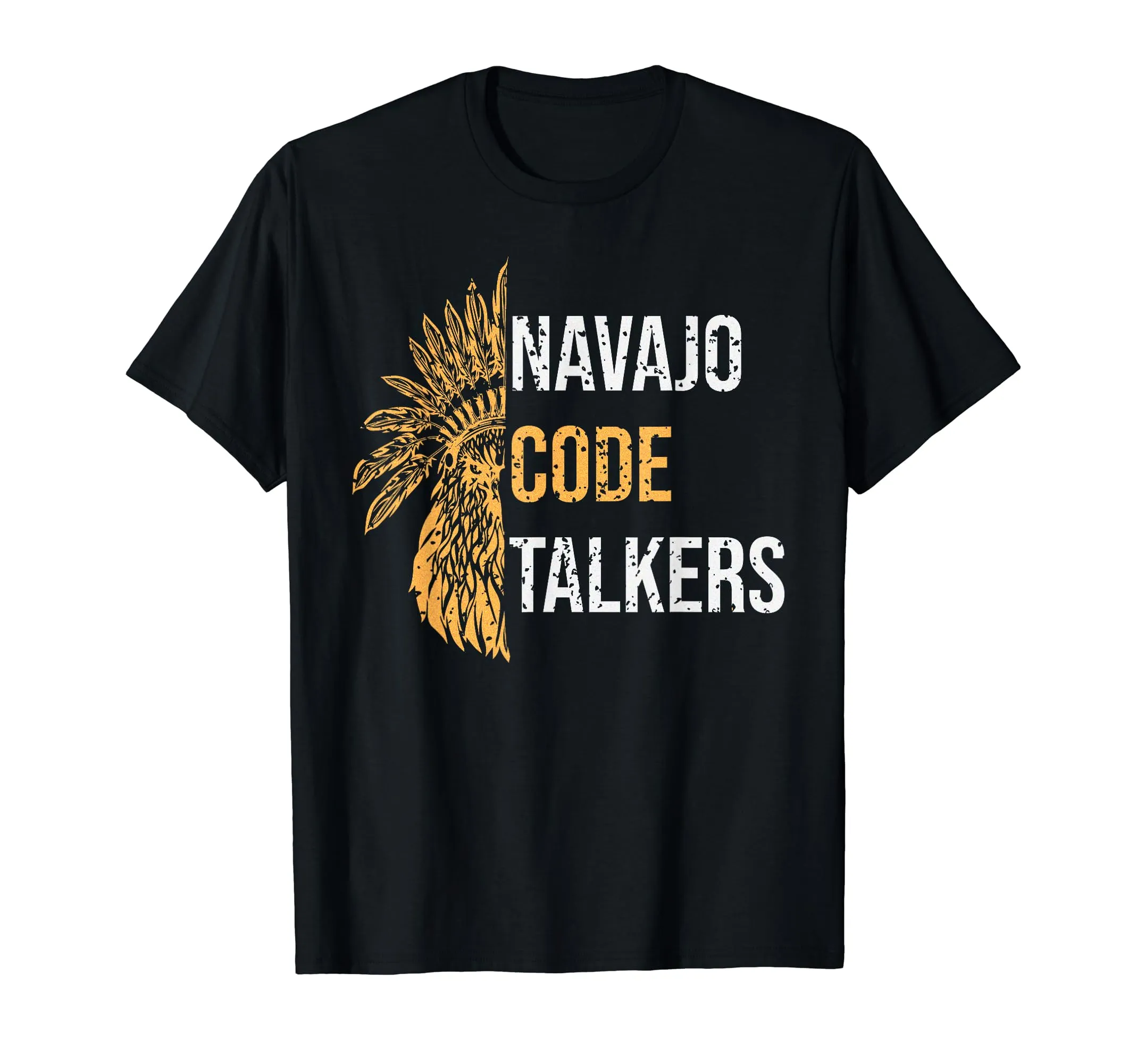 Navajo Code Talkers Native American Day T-Shirt - Lightweight, Classic Fit, Double-Needle Hem