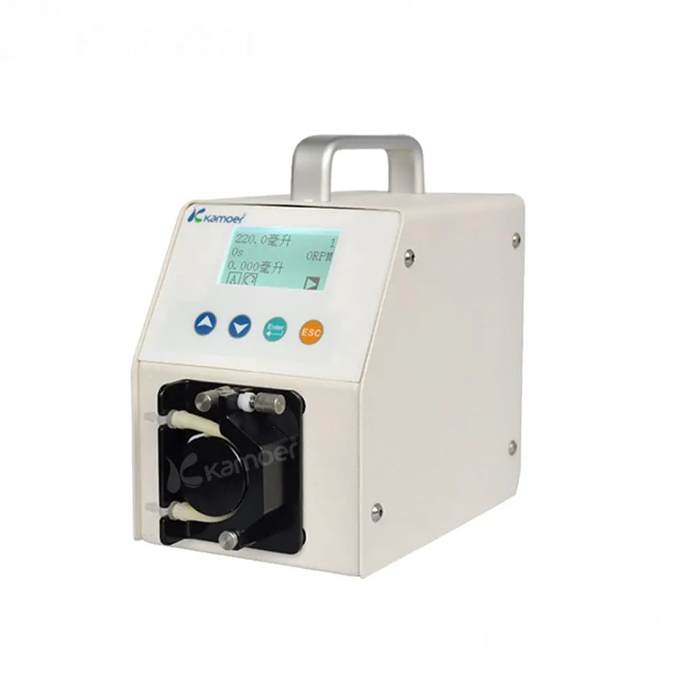 Peristaltic Pump Stepper 110V-220V Variable Speed Kamoer LLS Plus 3 Rotors 1-352ml/min