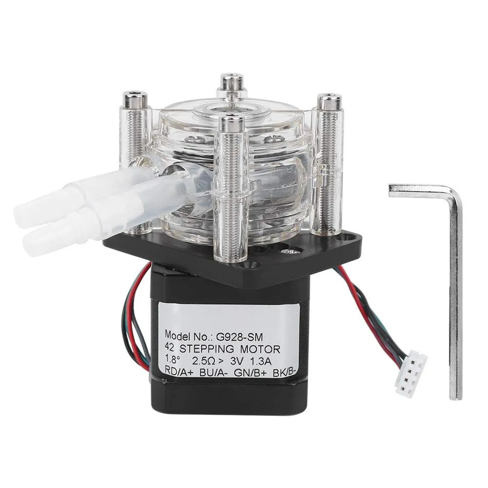 Peristaltic Pump with 42 Stepper Motor, Quick-Install Lab Pump, Durable High-Quality Materials