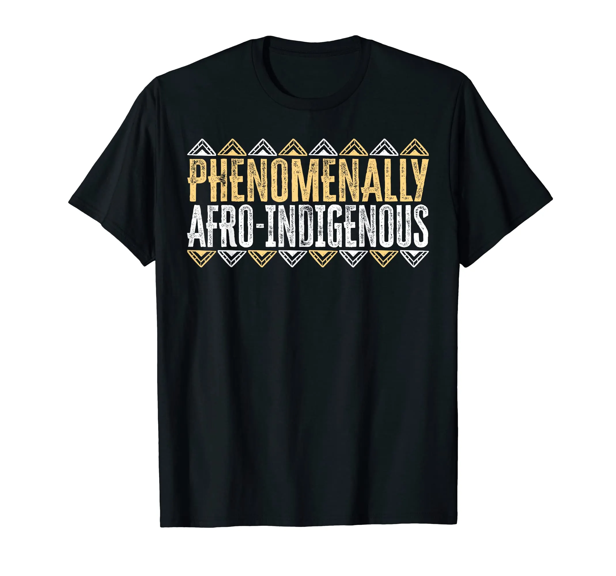 Phenomenally Afro-Indigenous Native American T-Shirt for Proud Cherokee Roots, Lightweight Fit