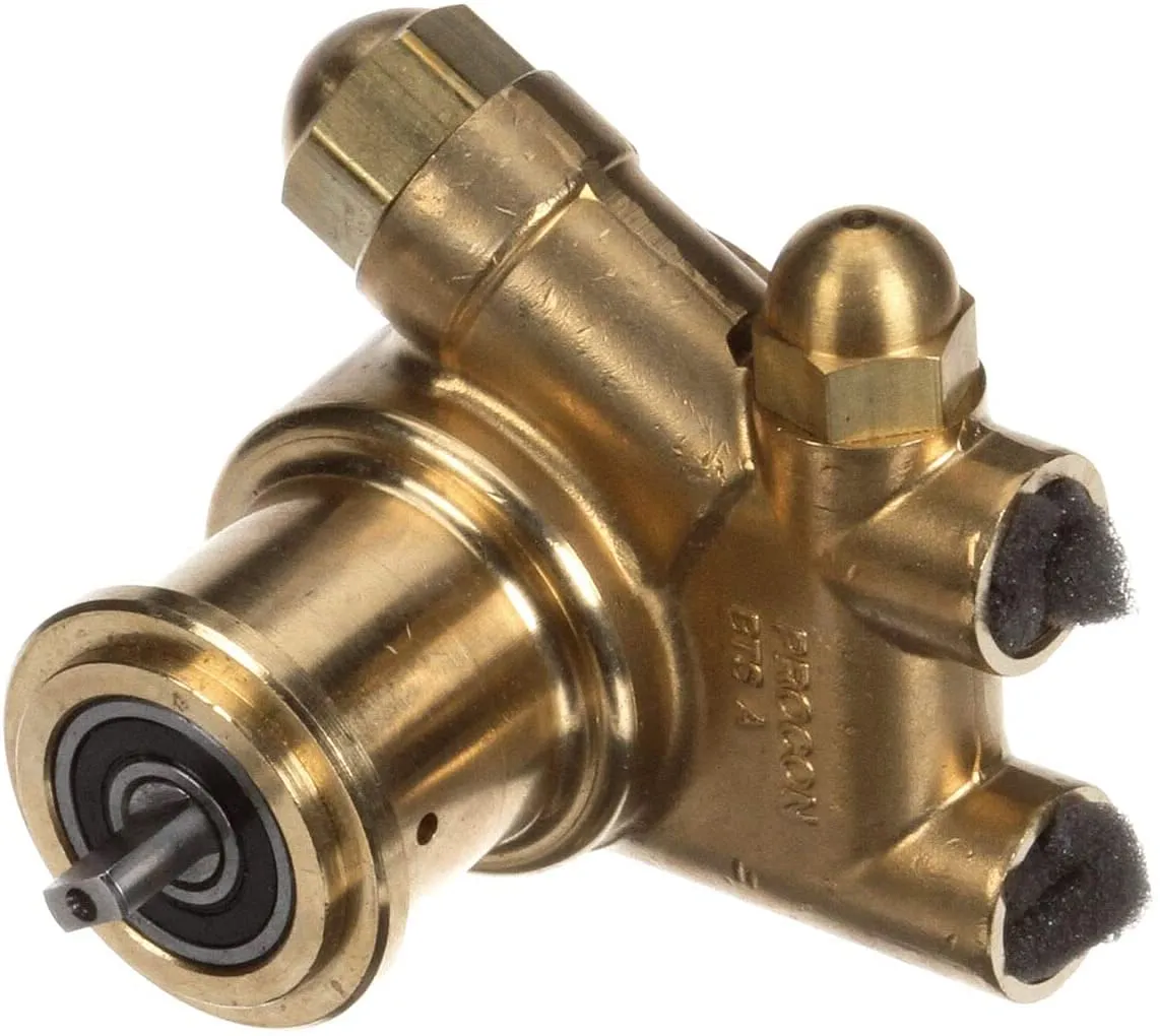 Procon 111A100F11AA Brass Rotary Vane Pump, 3/8' NPTF, 112 GPH, 250 PSI, Self-Priming