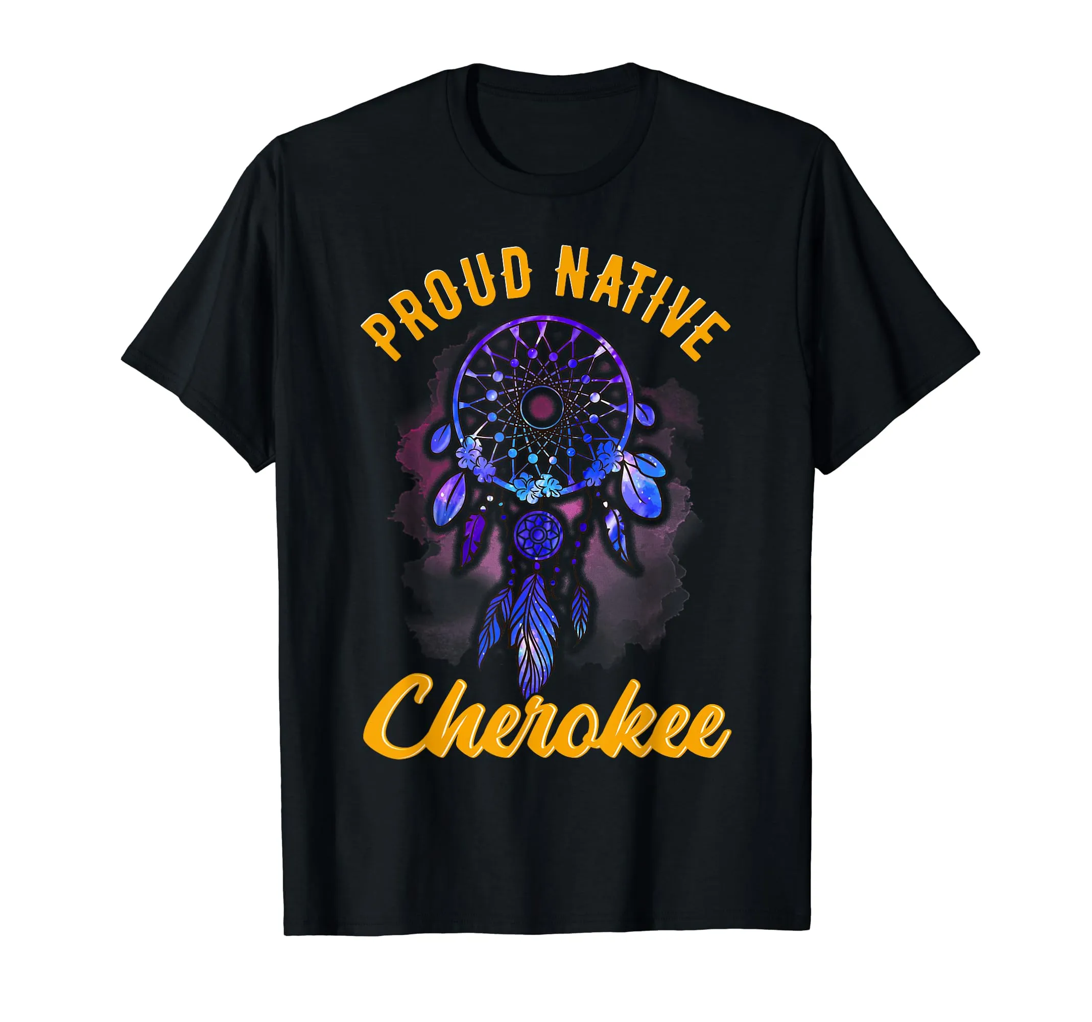 Proud To Be Cherokee Native American Indian T-shirt - Lightweight Classic Fit Tee