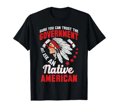 Retro Native American Indigenous Rights Awareness T-Shirt - Lightweight Classic Fit, Unique Design