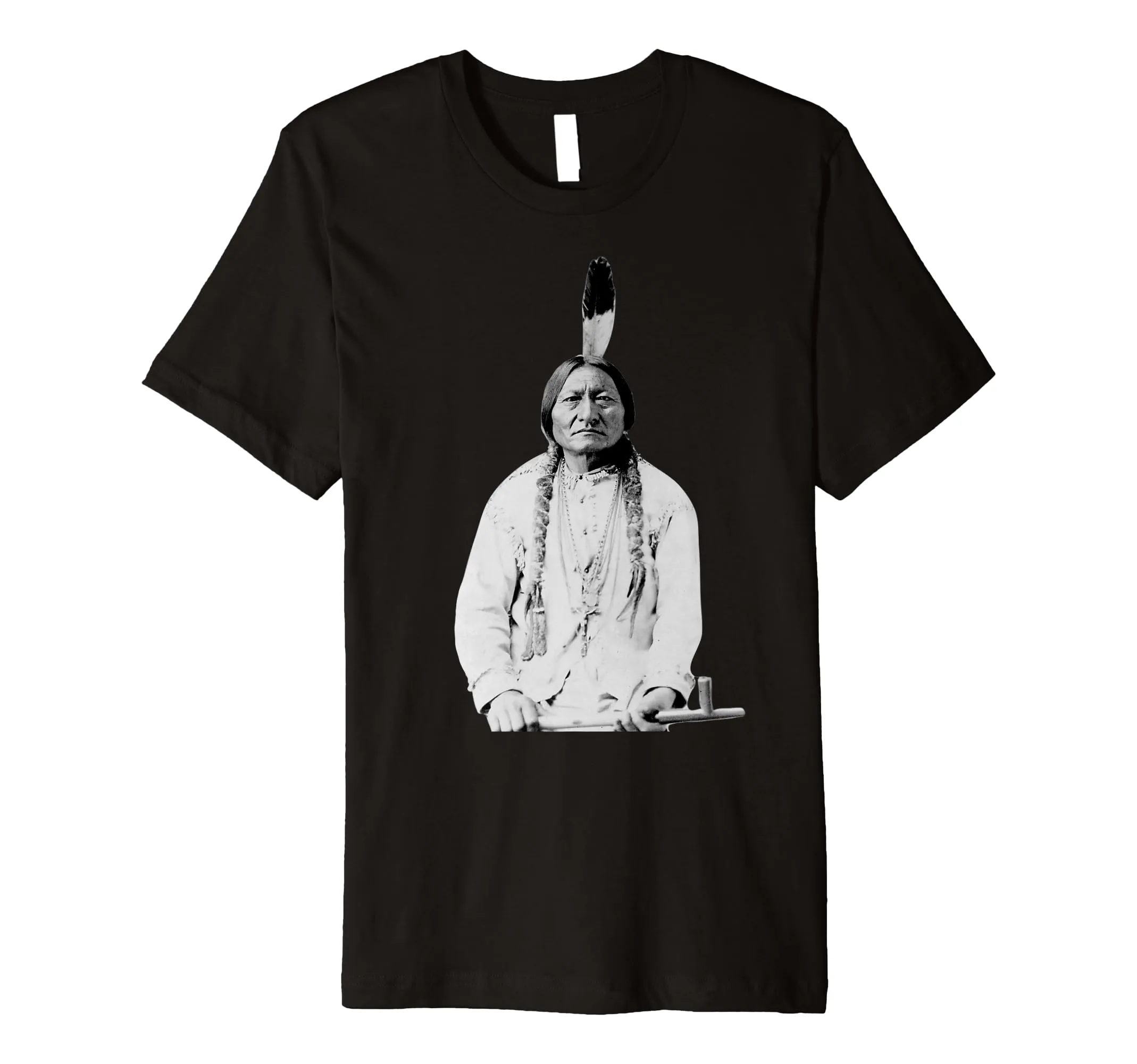 Sitting Bull Lakota Sioux Premium T-Shirt - Historical Native American Chief Apparel