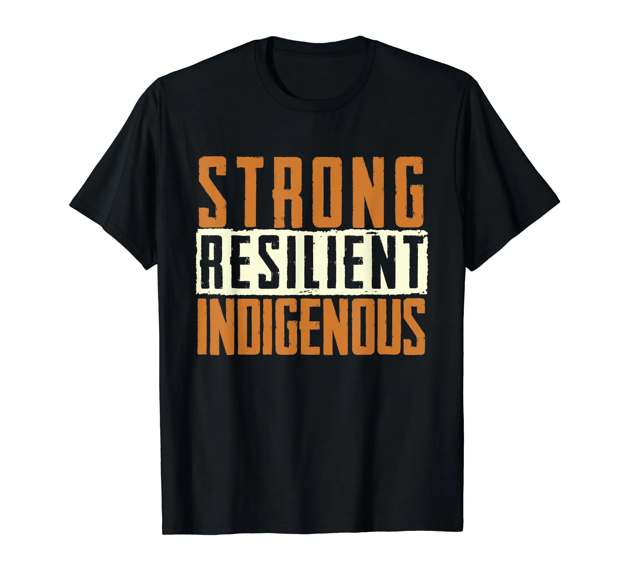 Strong Indigenous Native American Pride T-Shirt for Birthdays & Christmas, Lightweight Classic Fit